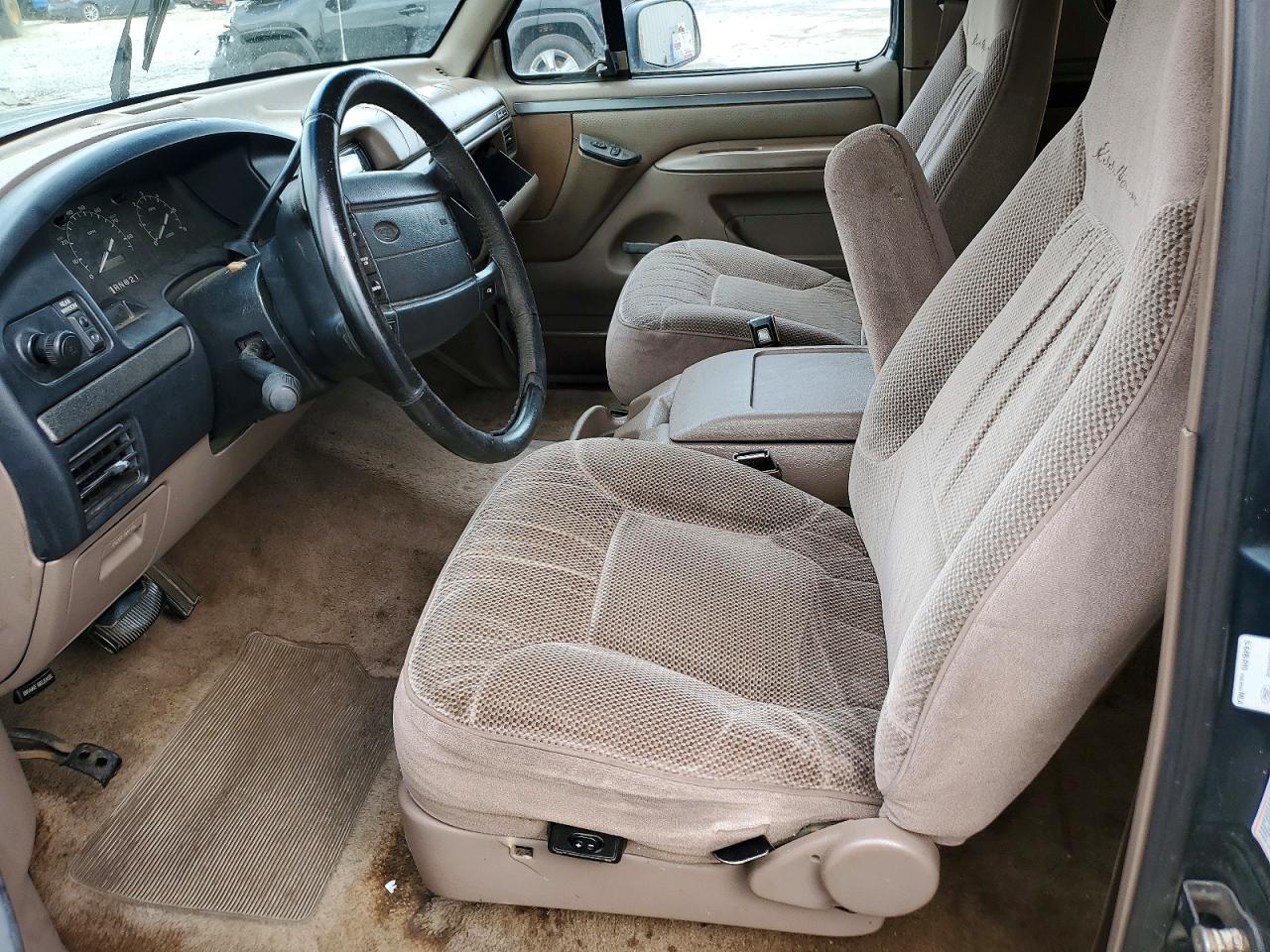 1995 Ford Bronco U100 Blue vin: 1FMEU15H7SLB87300
