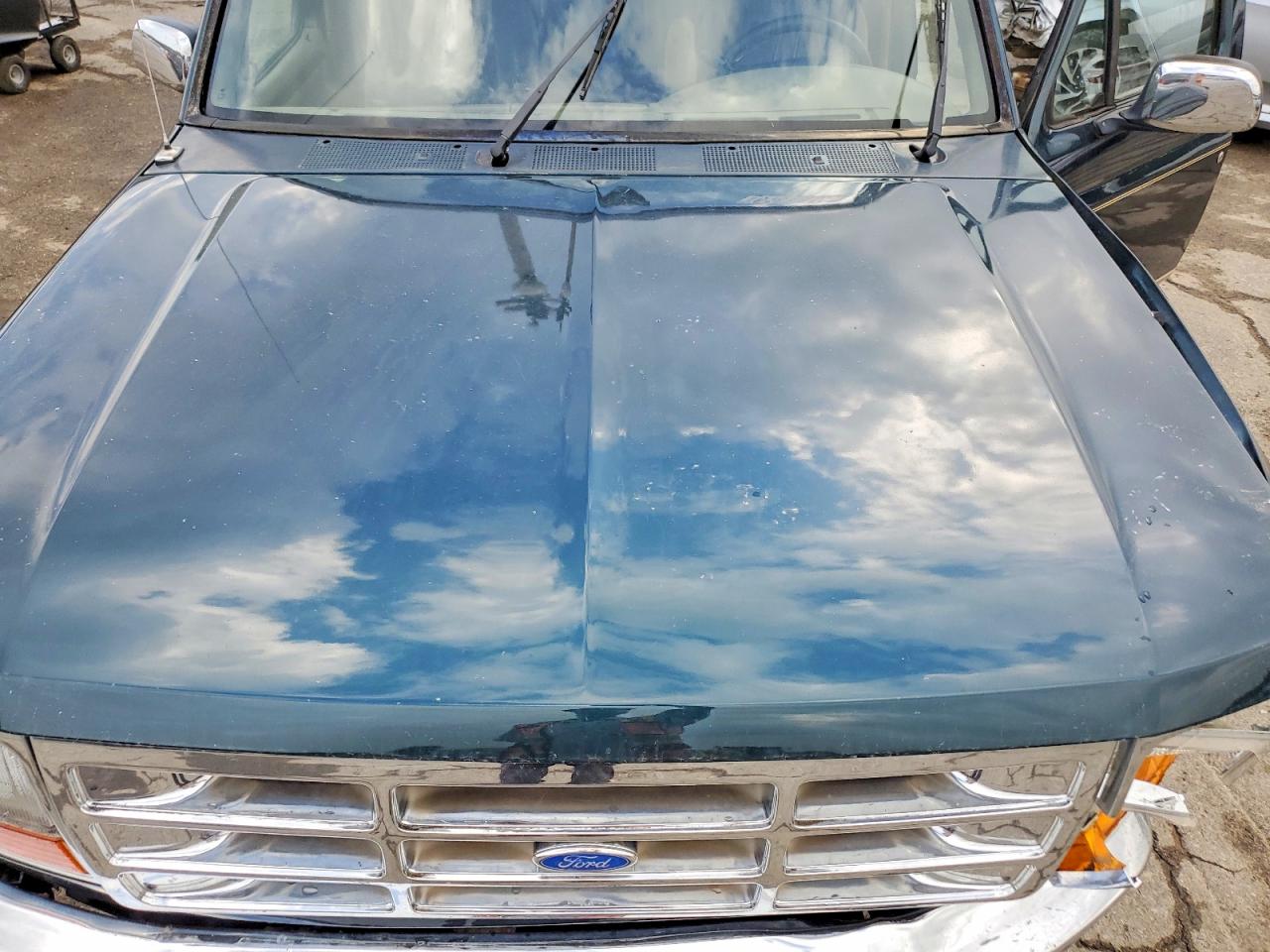 1995 Ford Bronco U100 Blue vin: 1FMEU15H7SLB87300