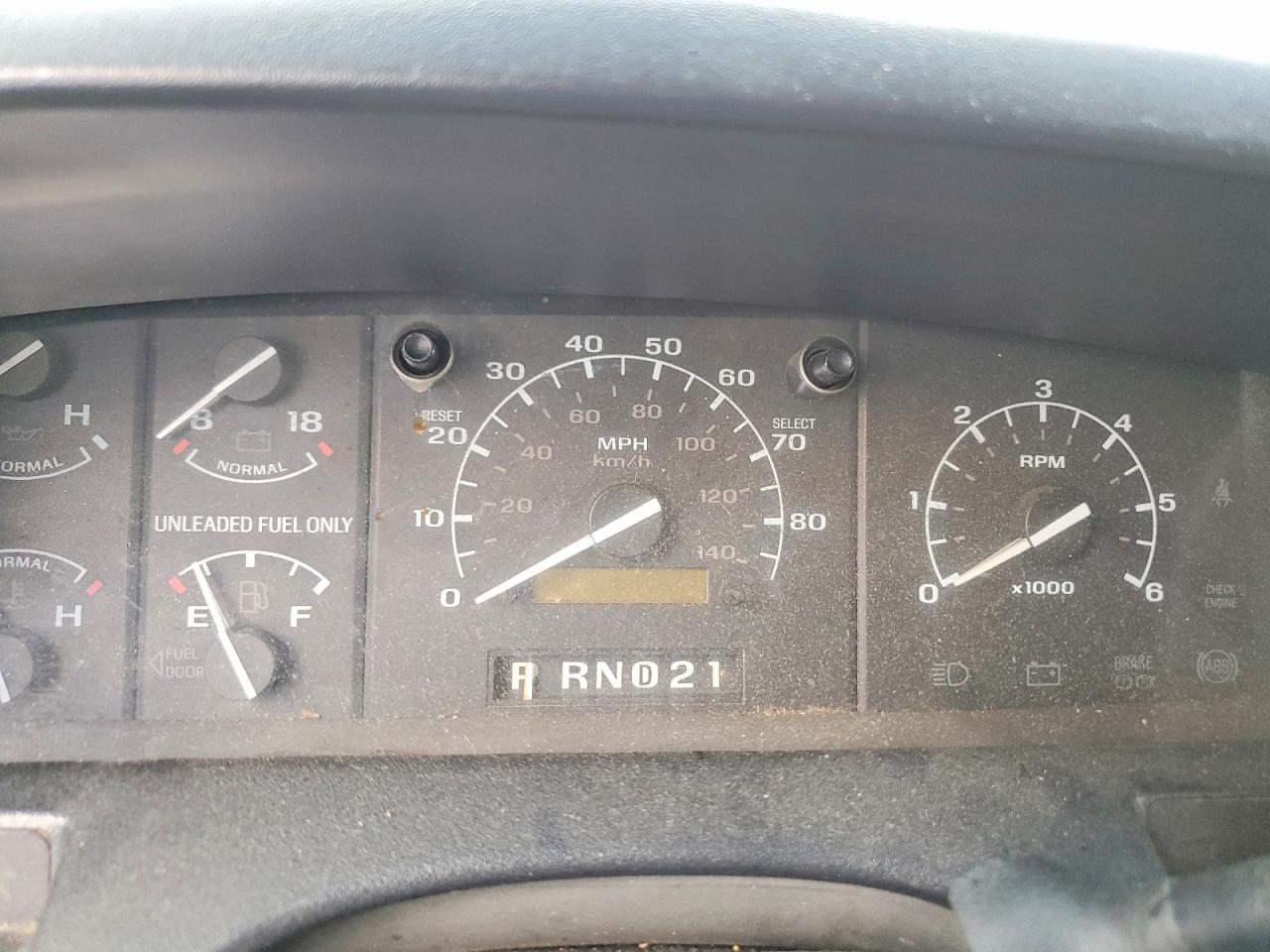 1995 Ford Bronco U100 Blue vin: 1FMEU15H7SLB87300