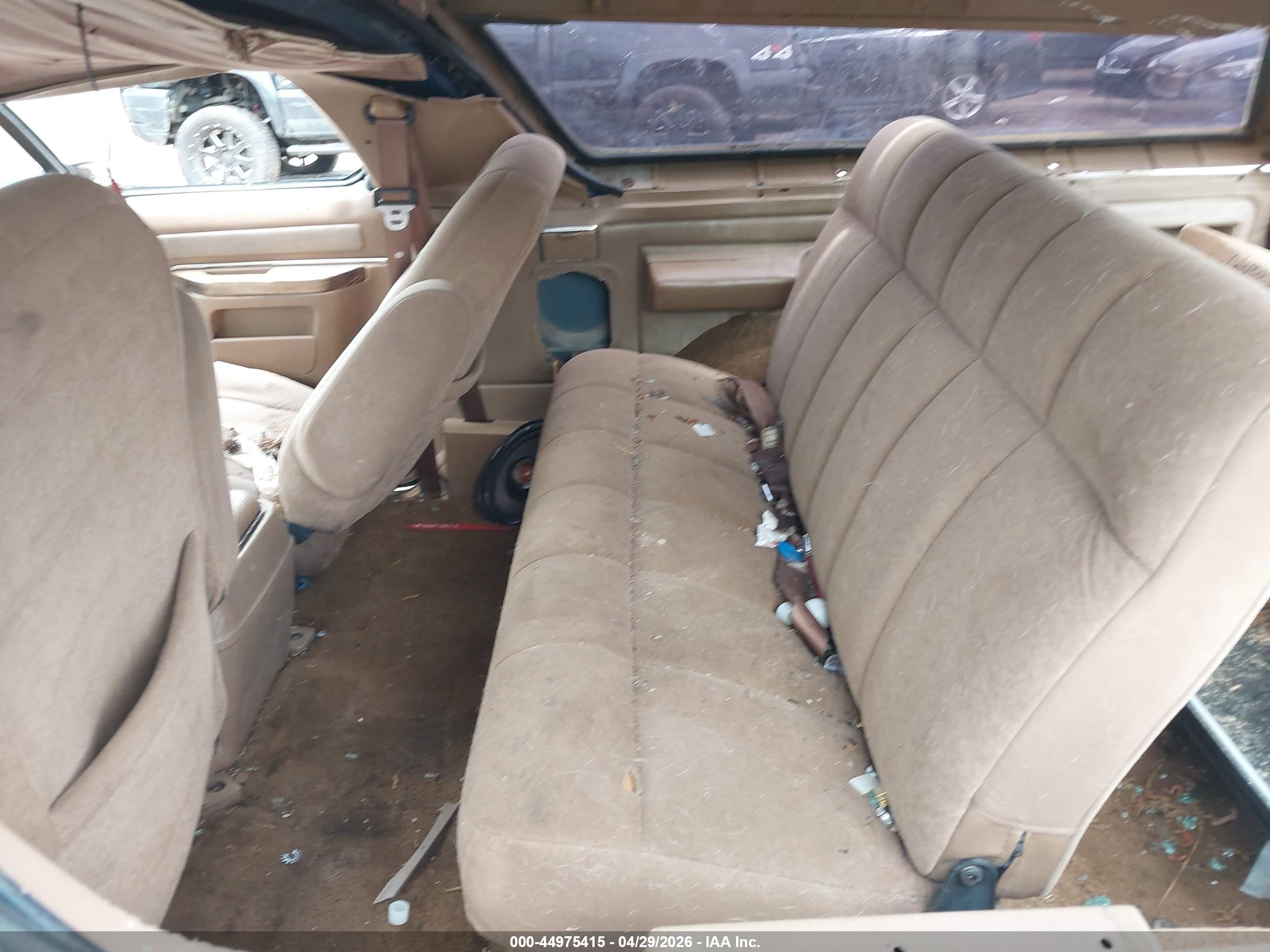 1991 Ford Bronco U100 Blue vin: 1FMEU15H8MLA00780
