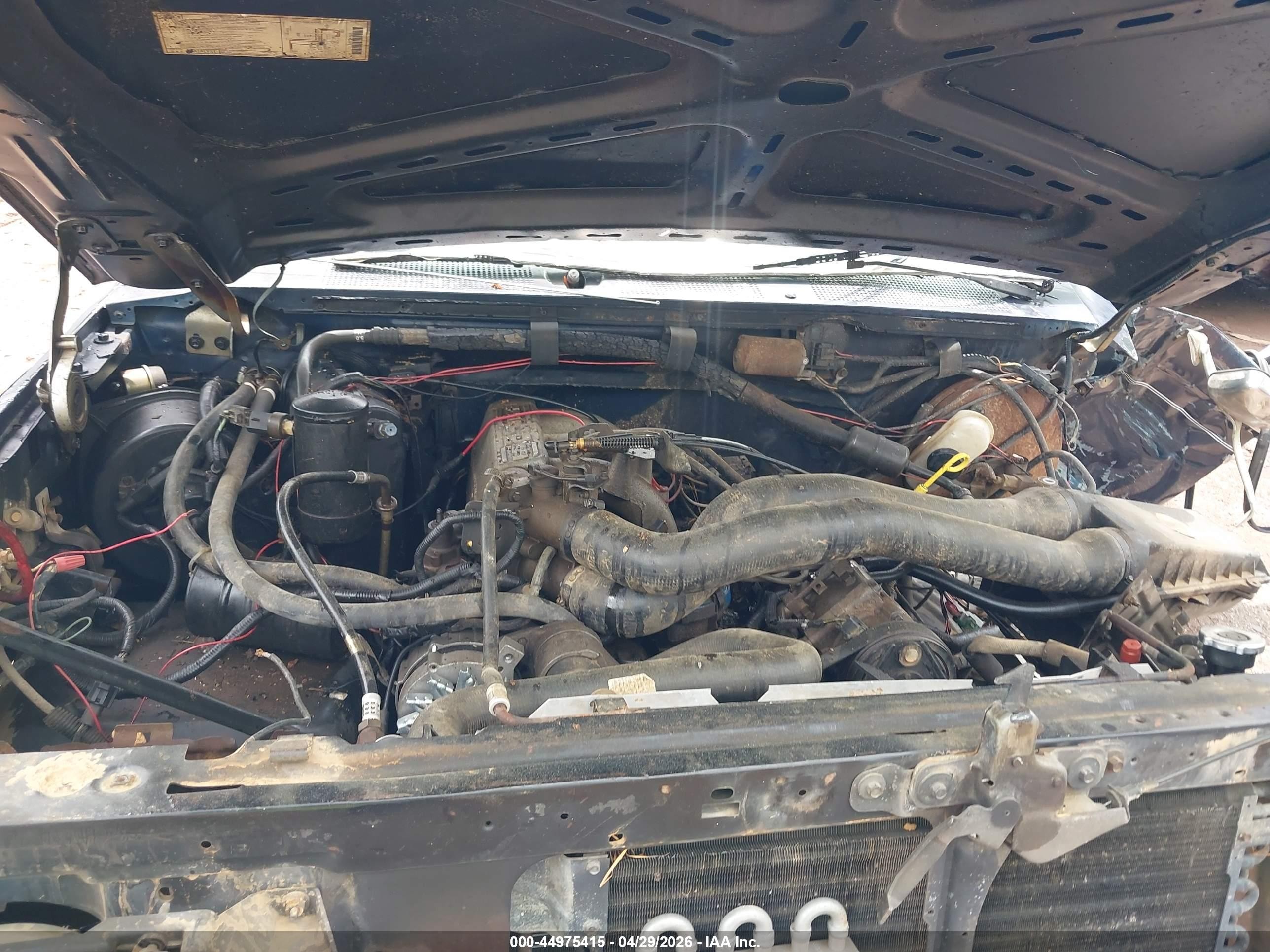 1991 Ford Bronco U100 Blue vin: 1FMEU15H8MLA00780