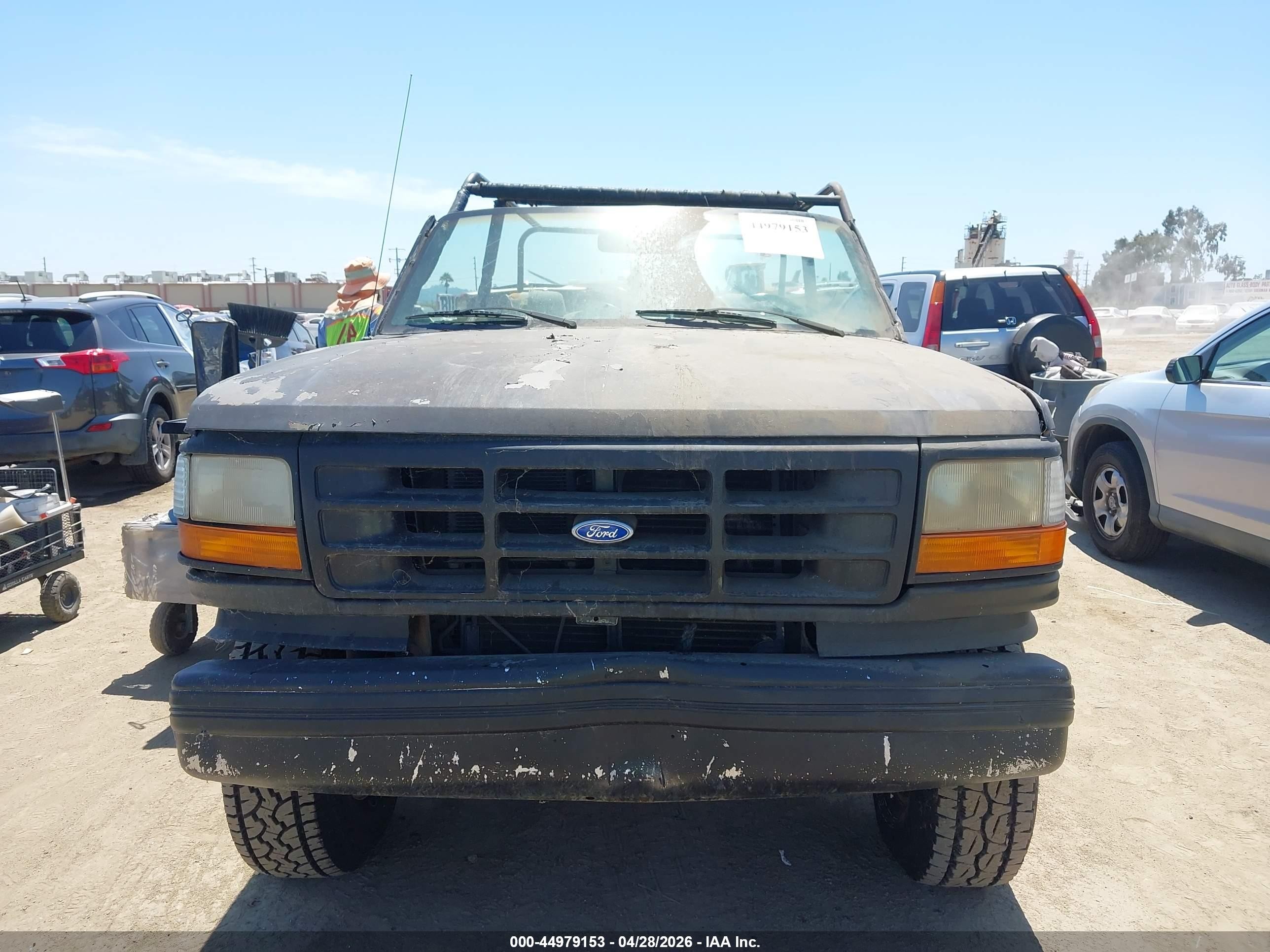 1995 Ford Bronco U100 Black vin: 1FMEU15HXSLB98159