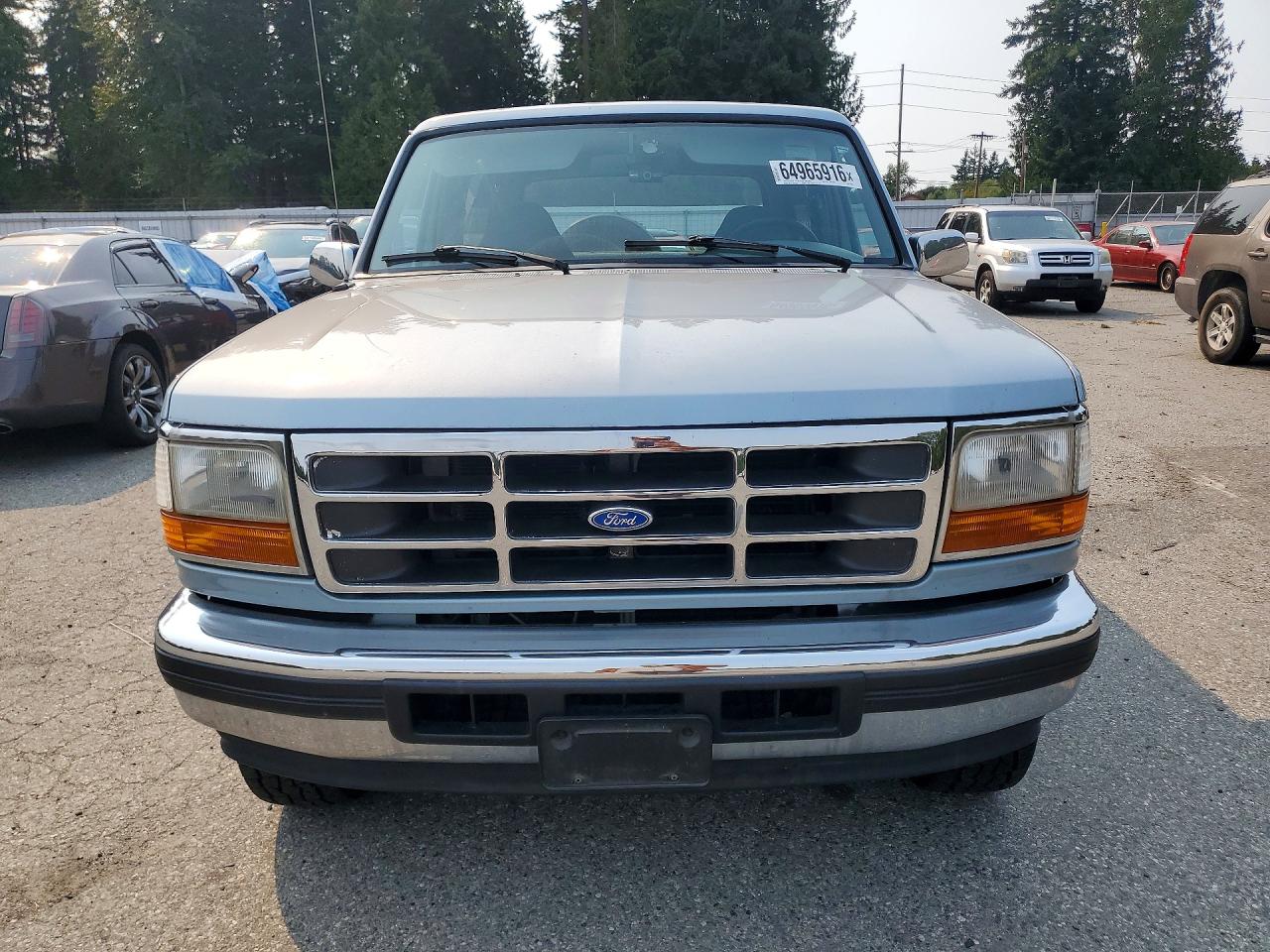 1996 Ford Bronco U100 Синий vin: 1FMEU15HXTLB46001