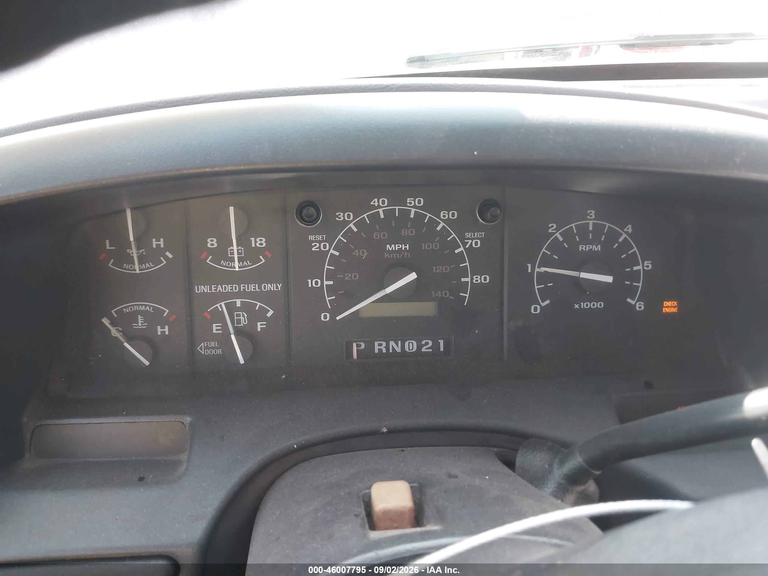 1996 Ford Bronco U100 Blue vin: 1FMEU15HXTLB67818