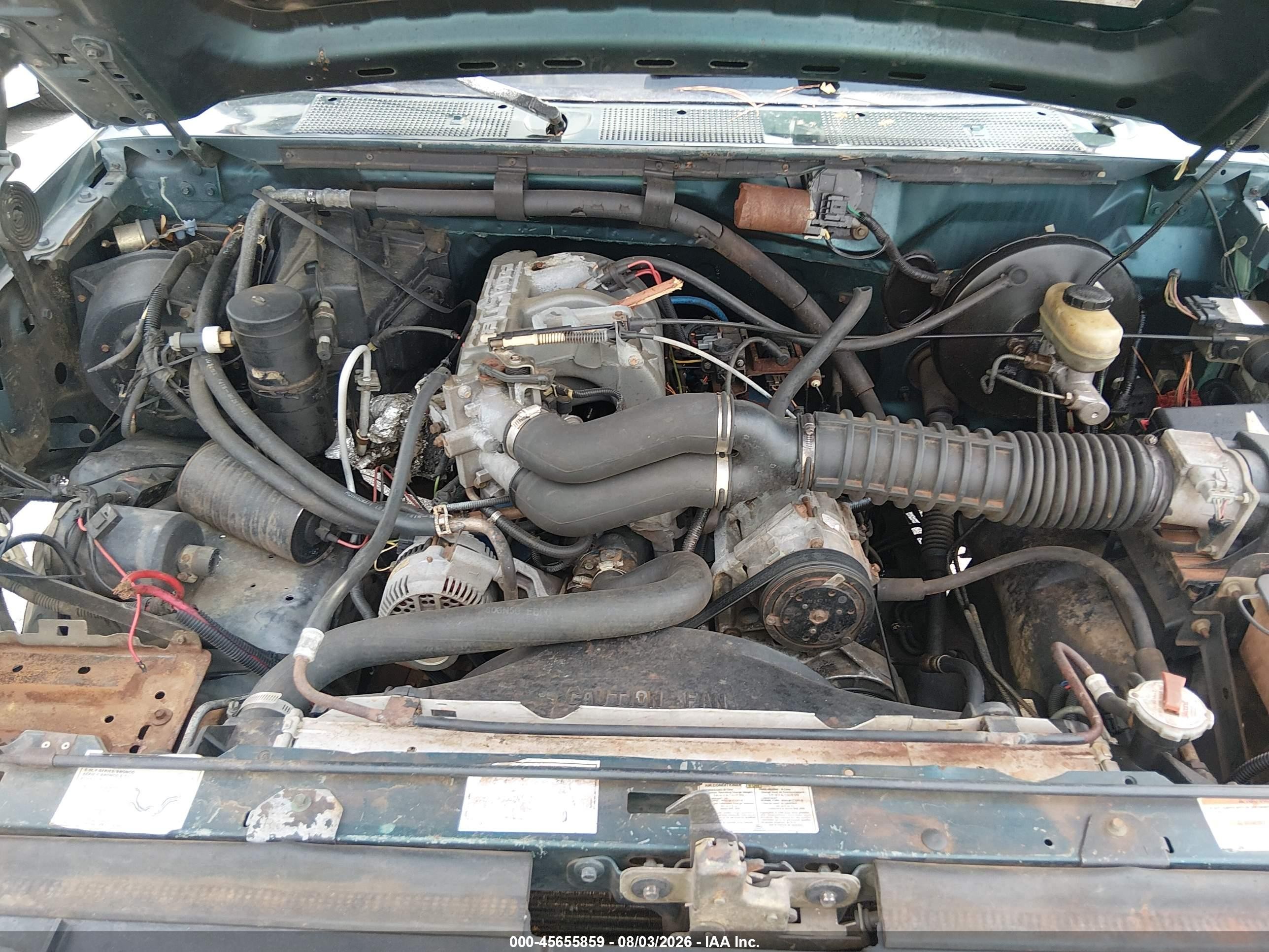 1994 Ford Bronco U100 vin: 1FMEU15N0RLA41577