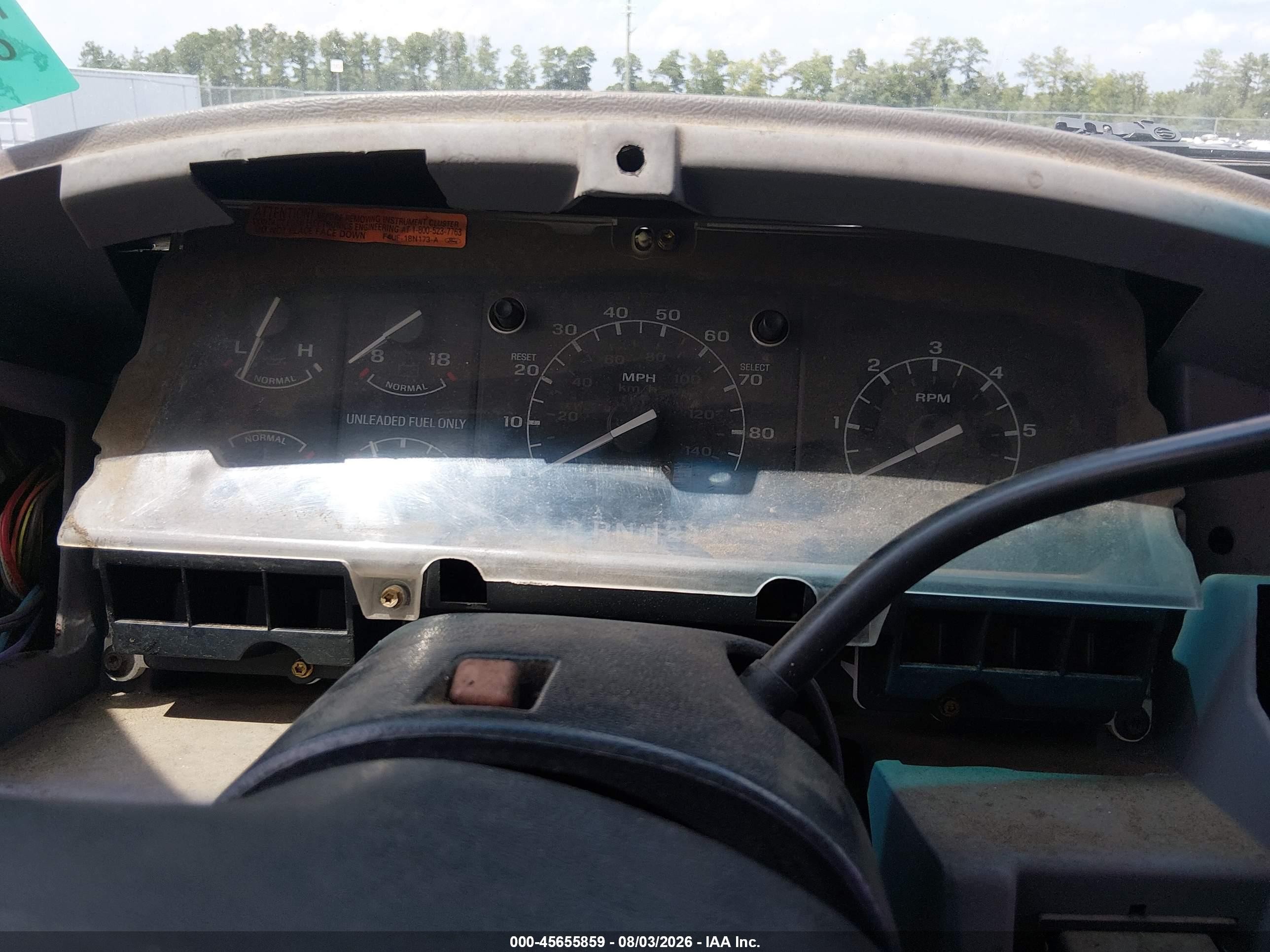 1994 Ford Bronco U100 vin: 1FMEU15N0RLA41577