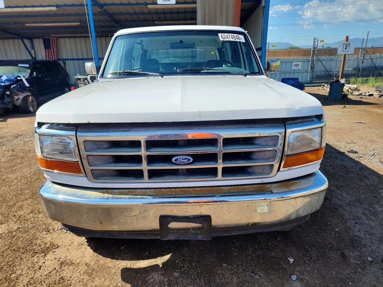 1994 Ford Bronco U100 White vin: 1FMEU15N0RLB52467
