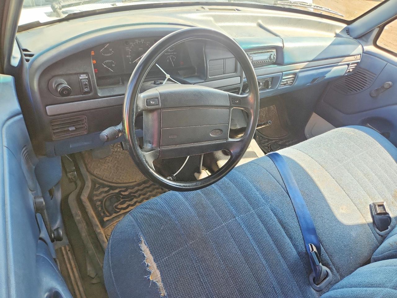 1994 Ford Bronco U100 White vin: 1FMEU15N0RLB52467