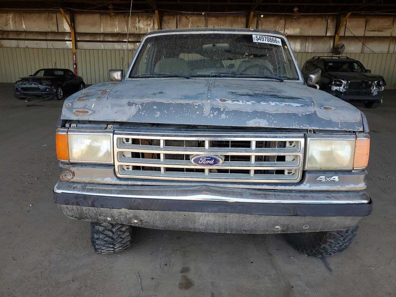 1988 Ford Bronco U100 Gray vin: 1FMEU15N3JLA24129