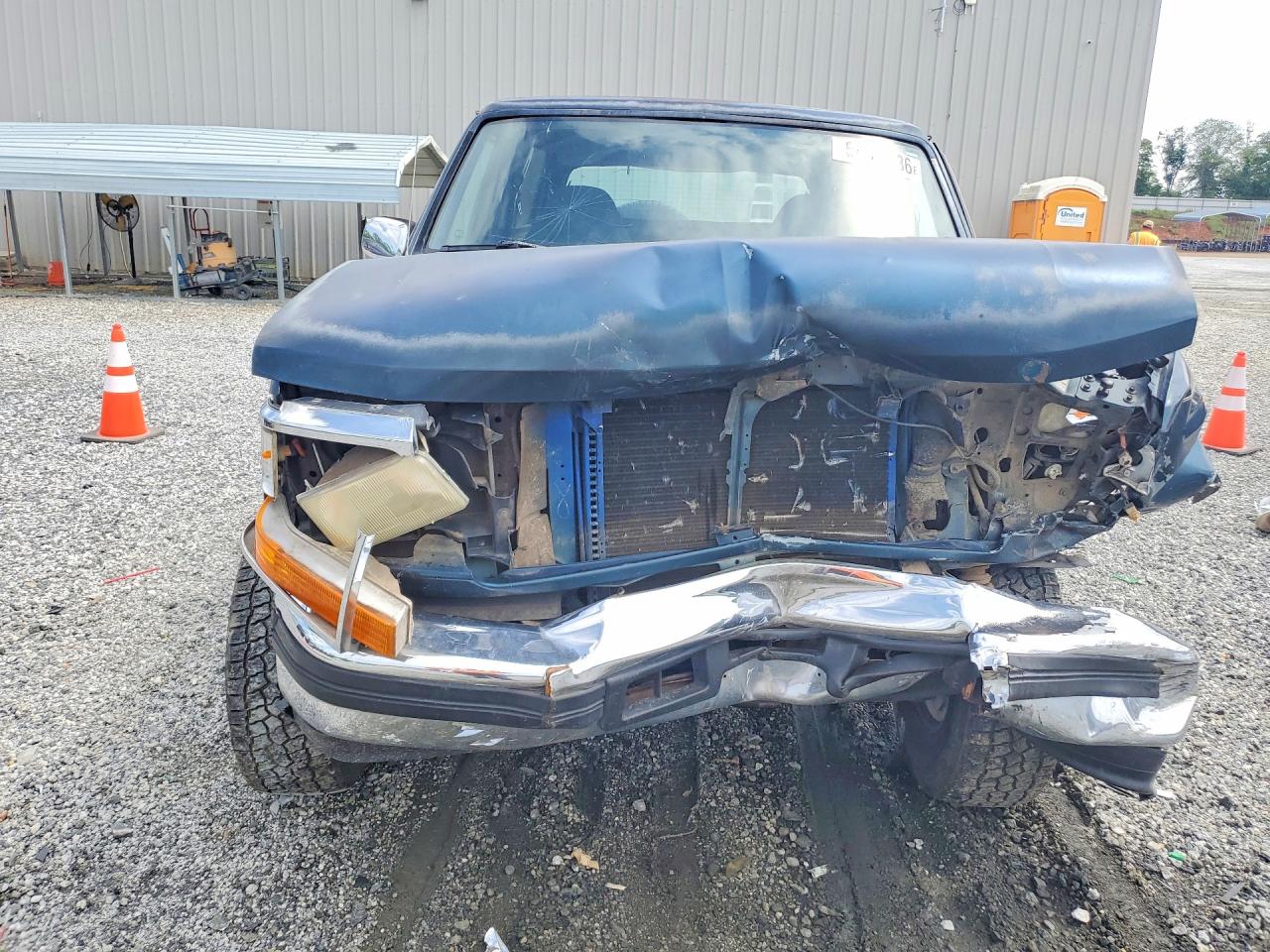 1995 Ford Bronco U100 Blue vin: 1FMEU15N6SLA76775