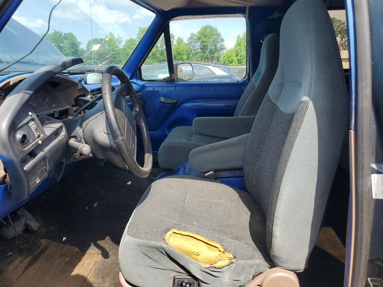 1995 Ford Bronco U100 Blue vin: 1FMEU15N6SLA76775