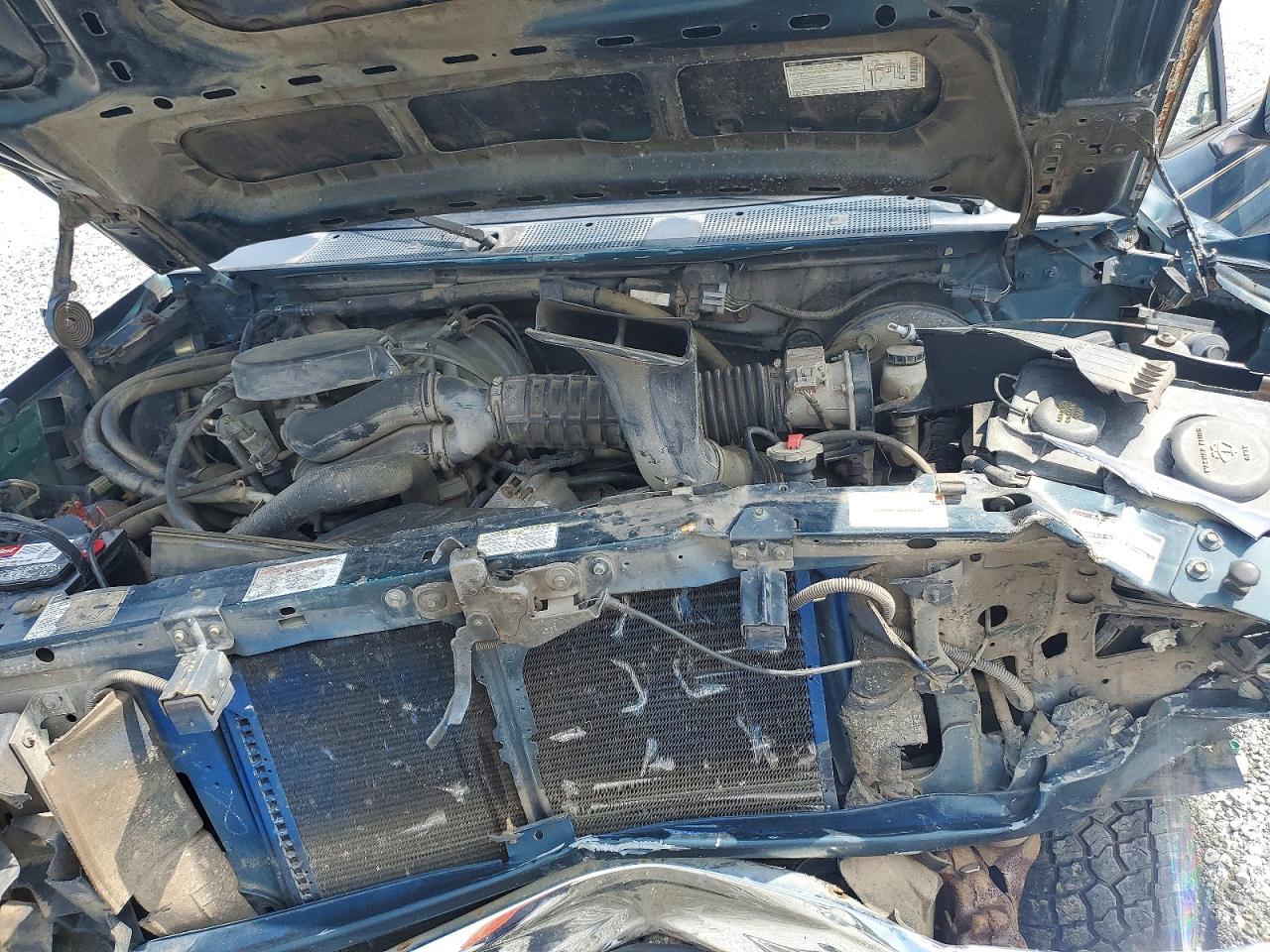 1995 Ford Bronco U100 Blue vin: 1FMEU15N6SLA76775