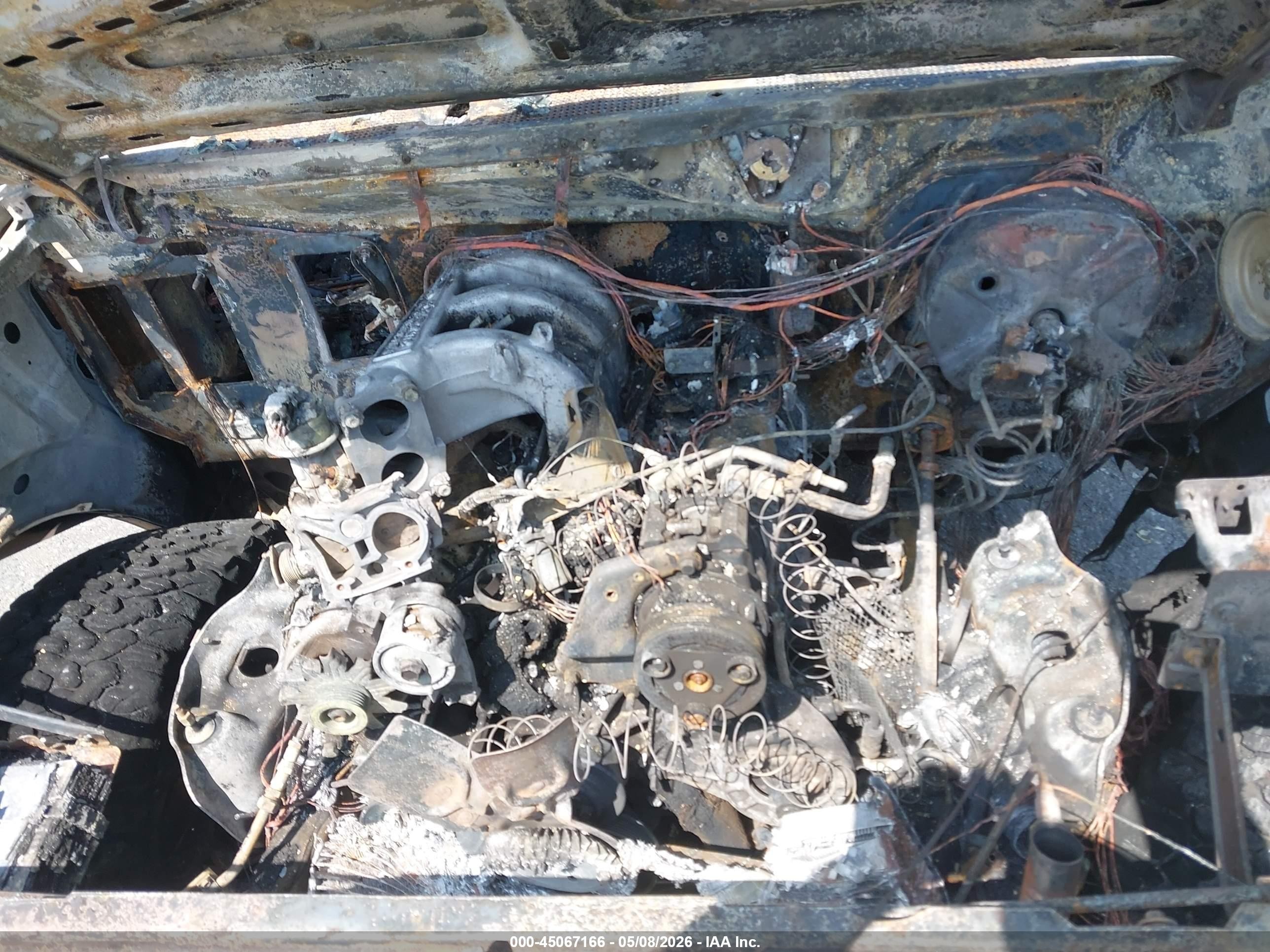 1987 Ford Bronco U100 Black vin: 1FMEU15N7HLA55183