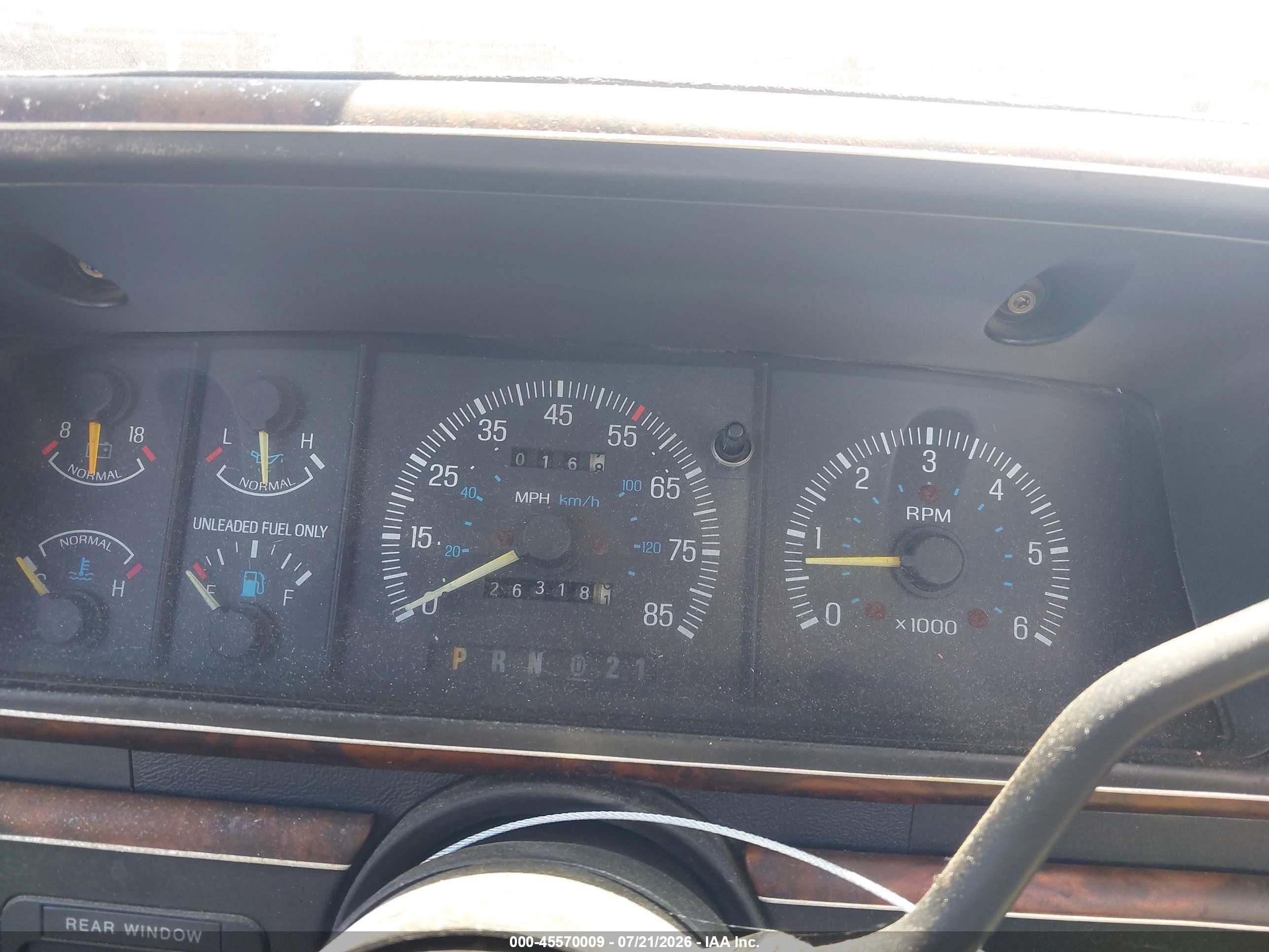 1991 Ford Bronco U100 Burgundy vin: 1FMEU15N8MLA51301