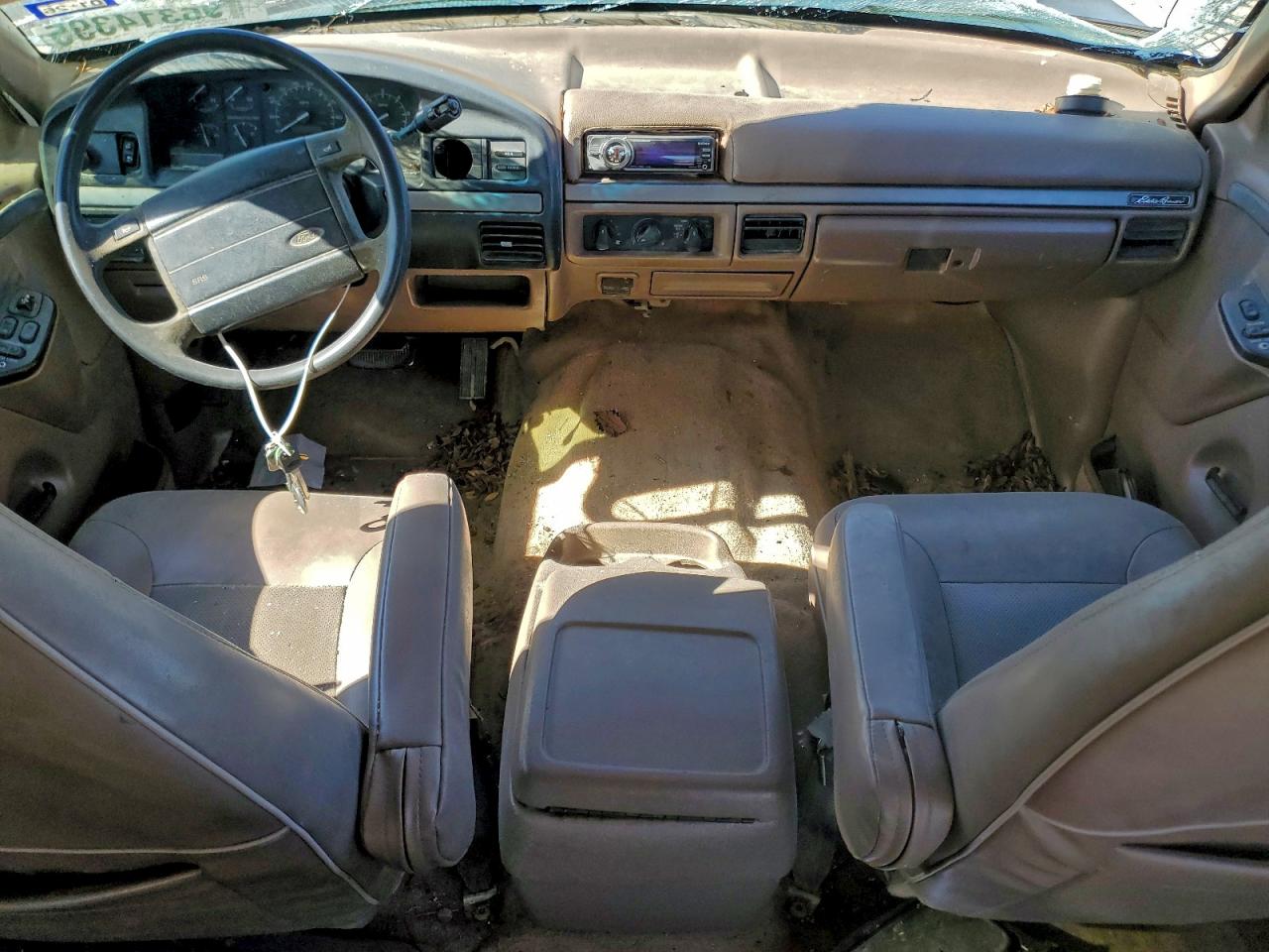 1992 Ford Bronco U100 Двухцветный vin: 1FMEU15N8NLA80654