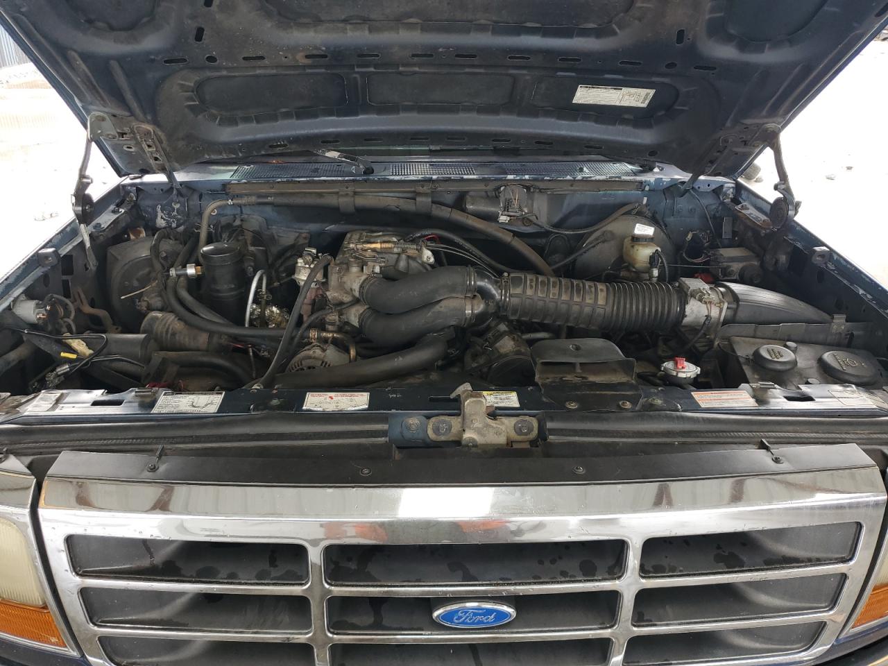 1994 Ford Bronco U100 Синий vin: 1FMEU15N8RLB23170