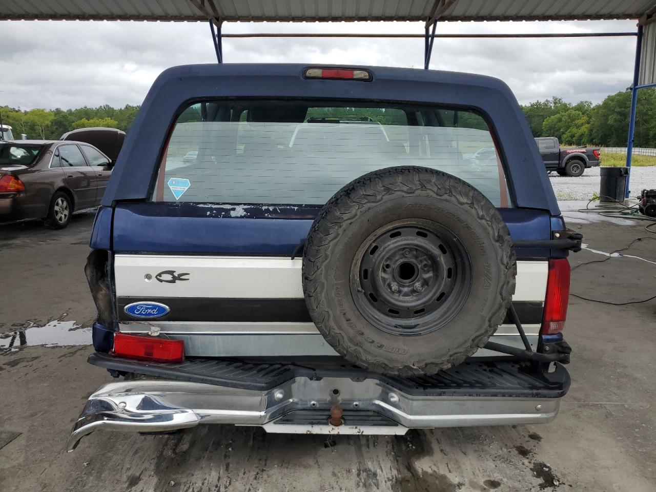 1994 Ford Bronco U100 Синий vin: 1FMEU15N8RLB23170