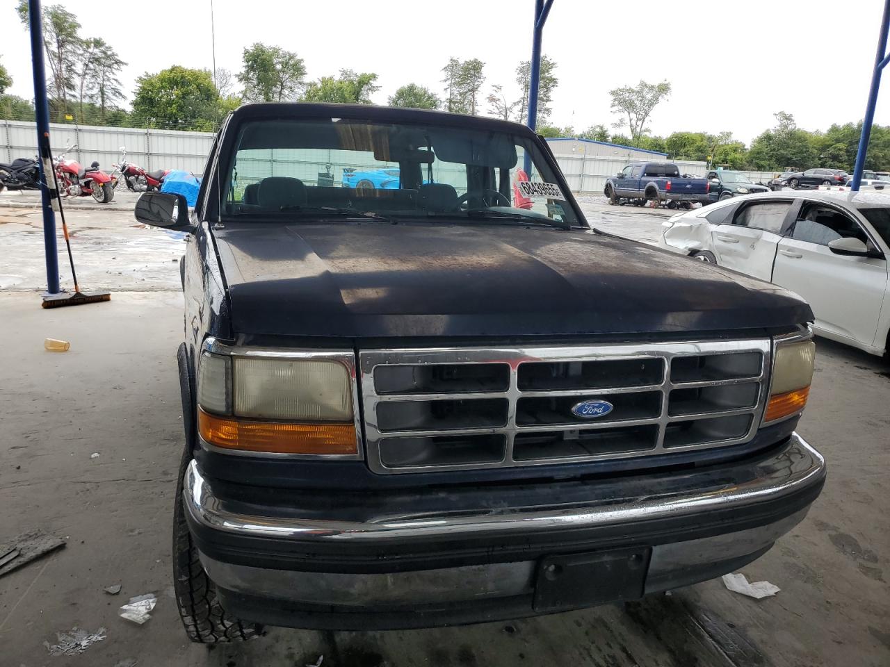1994 Ford Bronco U100 Синий vin: 1FMEU15N8RLB23170
