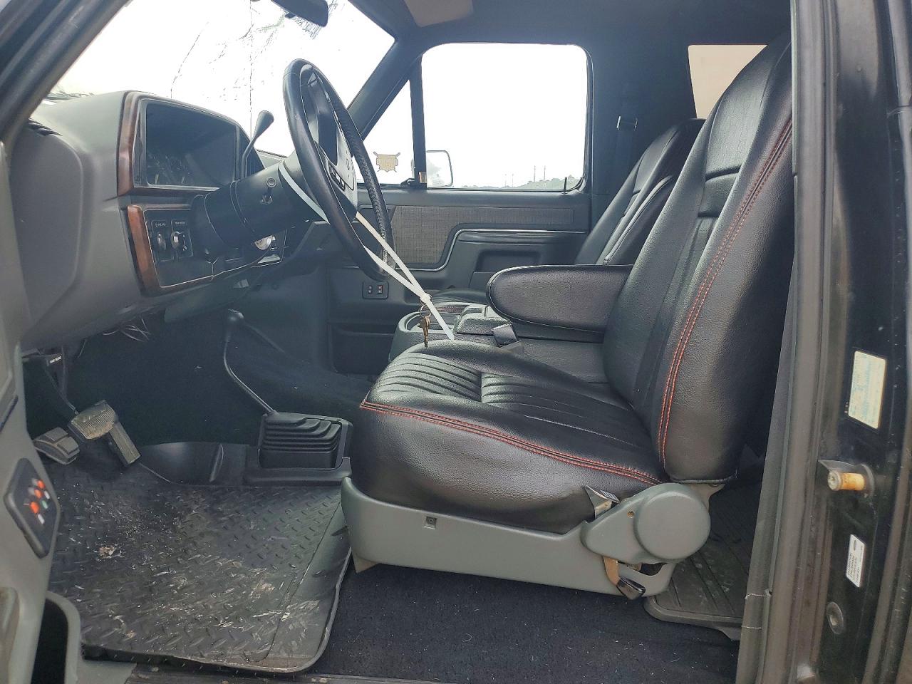 1989 Ford Bronco U100 Black vin: 1FMEU15NXKLB05243