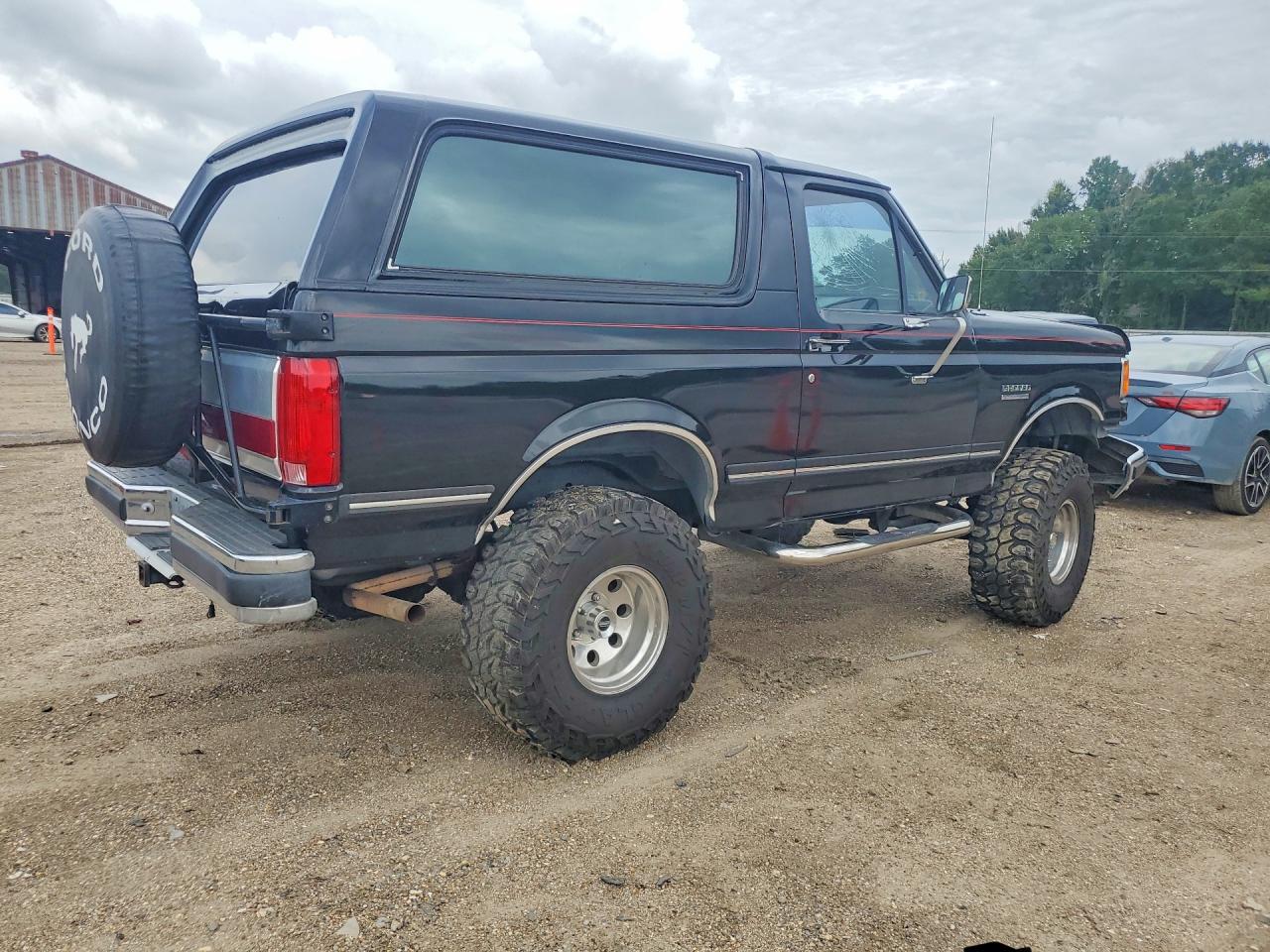 1989 Ford Bronco U100 Black vin: 1FMEU15NXKLB05243