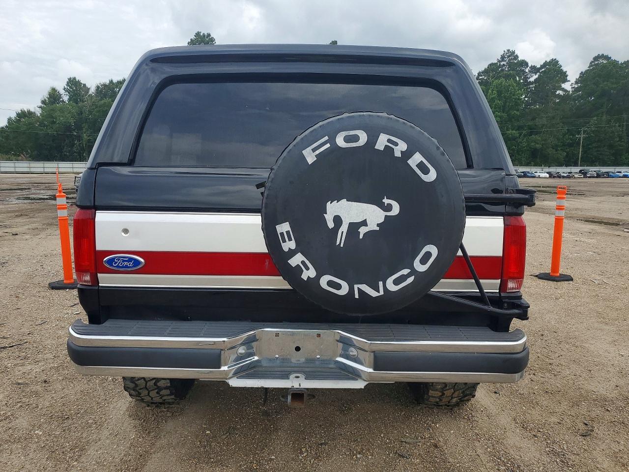 1989 Ford Bronco U100 Black vin: 1FMEU15NXKLB05243