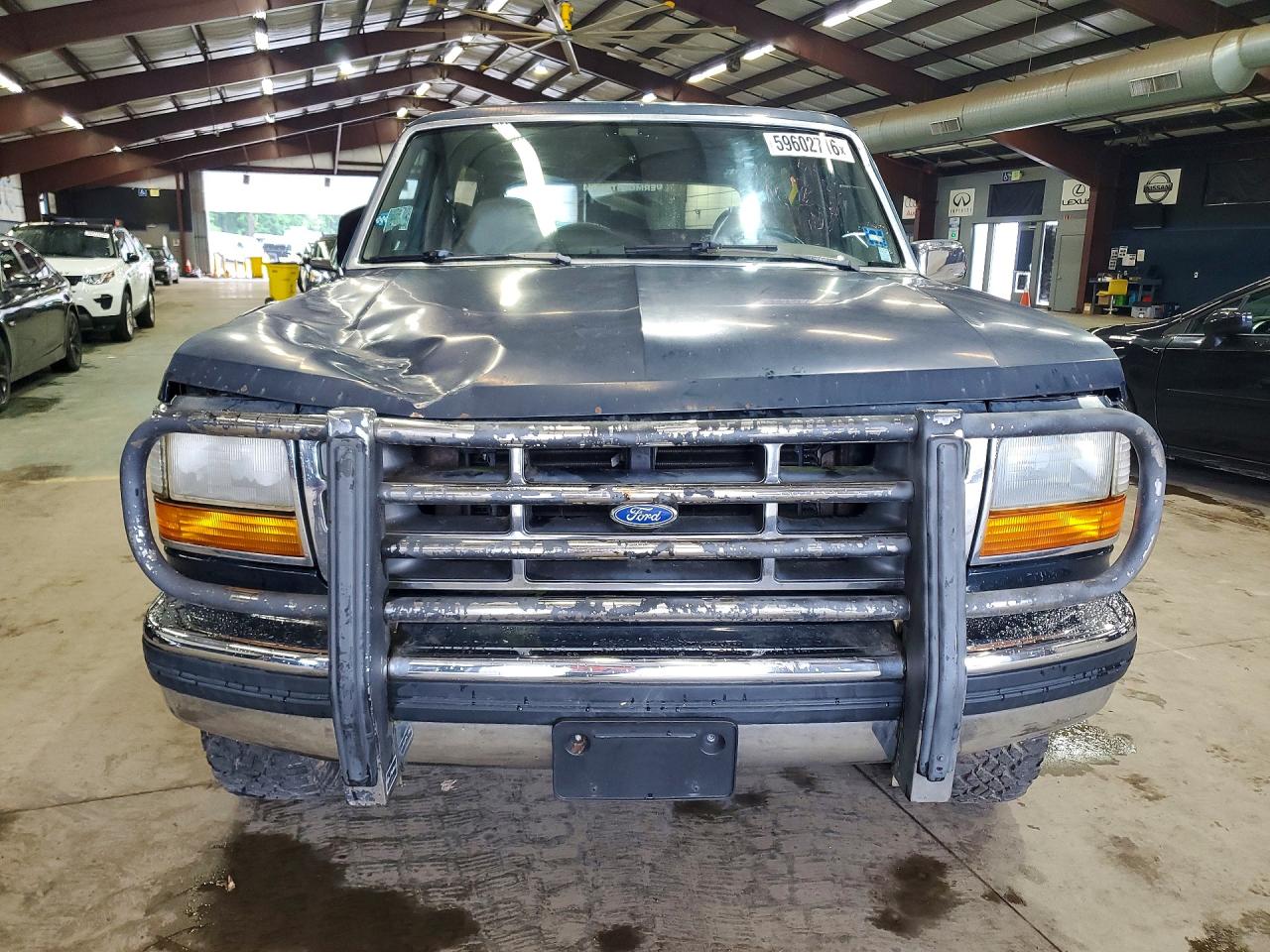1993 Ford Bronco U100 Teal vin: 1FMEU15NXPLA40353