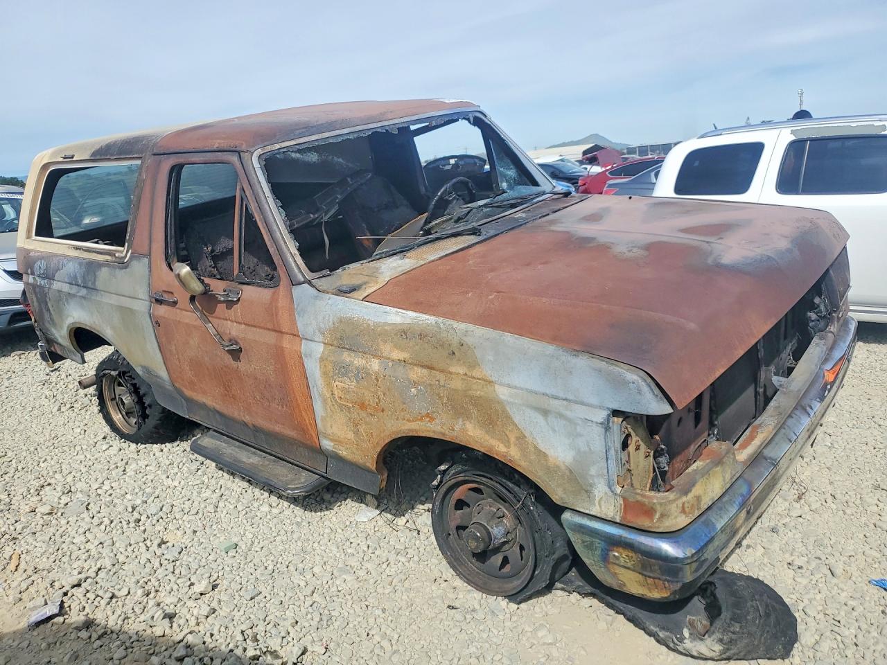 1989 Ford Bronco Brown vin: 1FMEU15Y5KLB19044