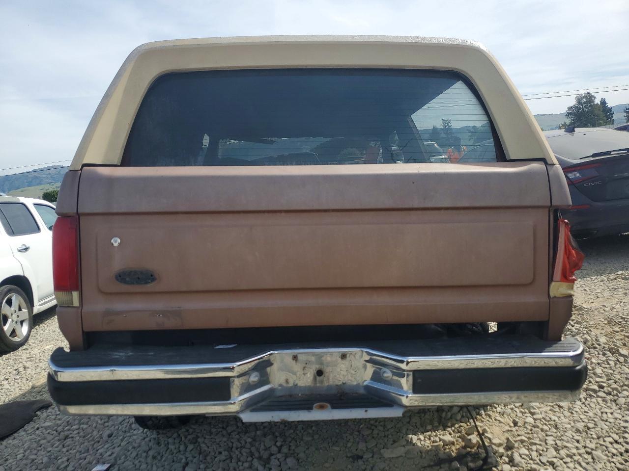 1989 Ford Bronco Brown vin: 1FMEU15Y5KLB19044