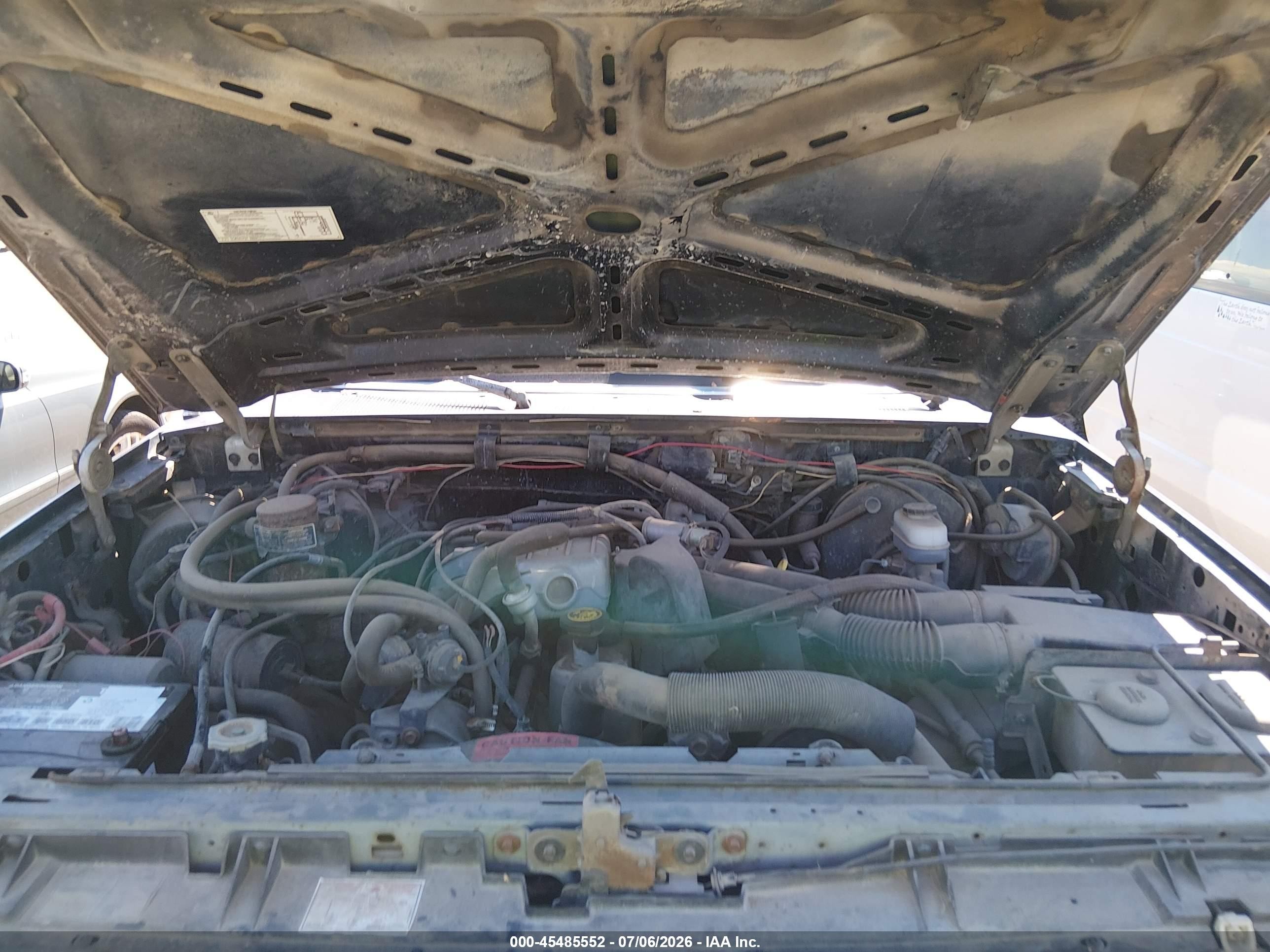 1991 Ford Bronco U100 Gray vin: 1FMEU15Y6MLA21045