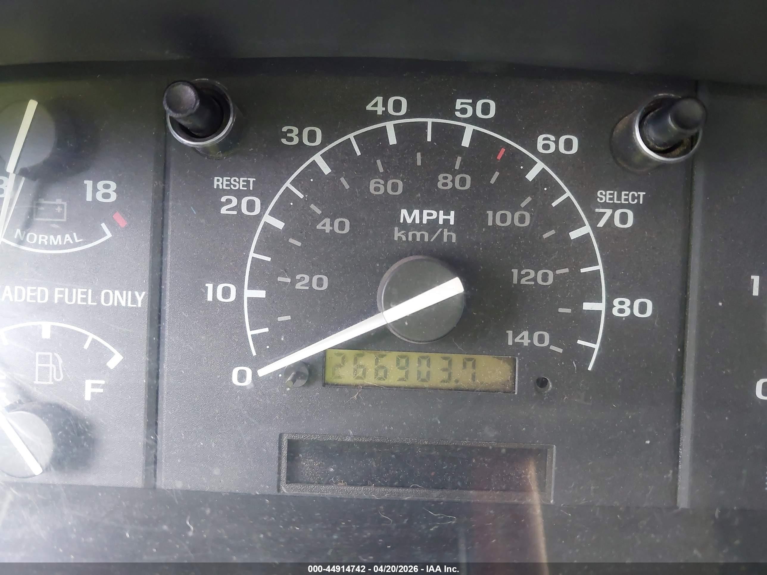 1992 Ford Bronco U100 Green vin: 1FMEU15Y7NLA03154