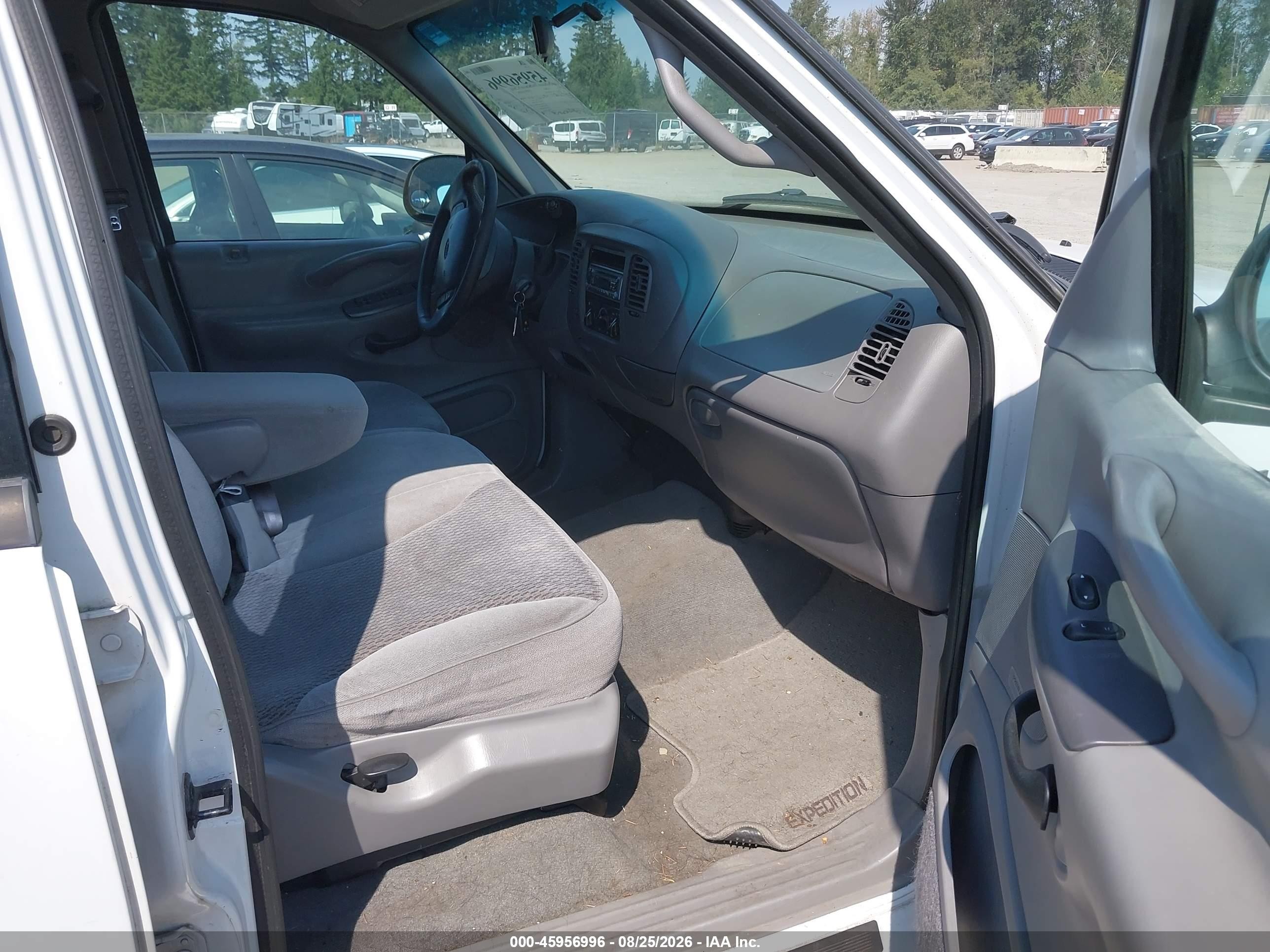 1997 Ford Expedition Eddie Bauer/xlt White vin: 1FMEU1760VLB90068
