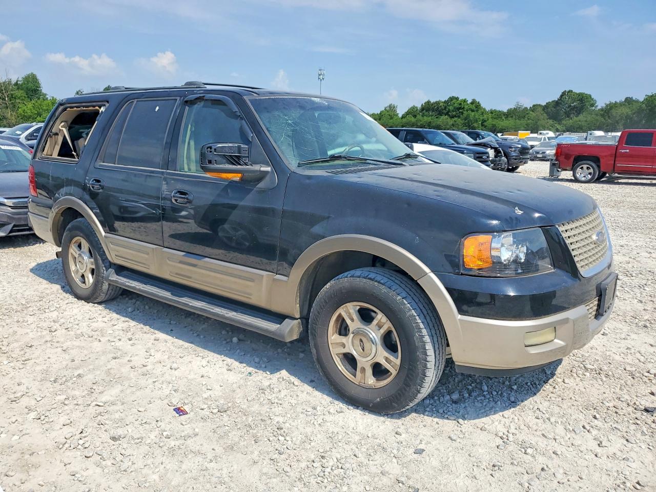2003 Ford Expedition Eddie Bauer Black vin: 1FMEU17L03LA09182