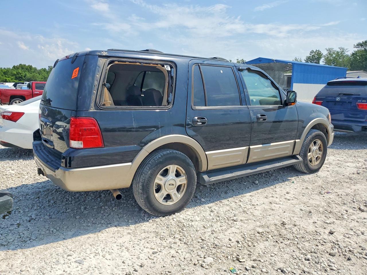 2003 Ford Expedition Eddie Bauer Black vin: 1FMEU17L03LA09182