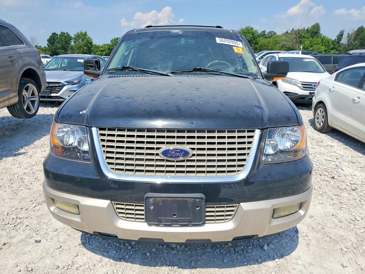2003 Ford Expedition Eddie Bauer Black vin: 1FMEU17L03LA09182