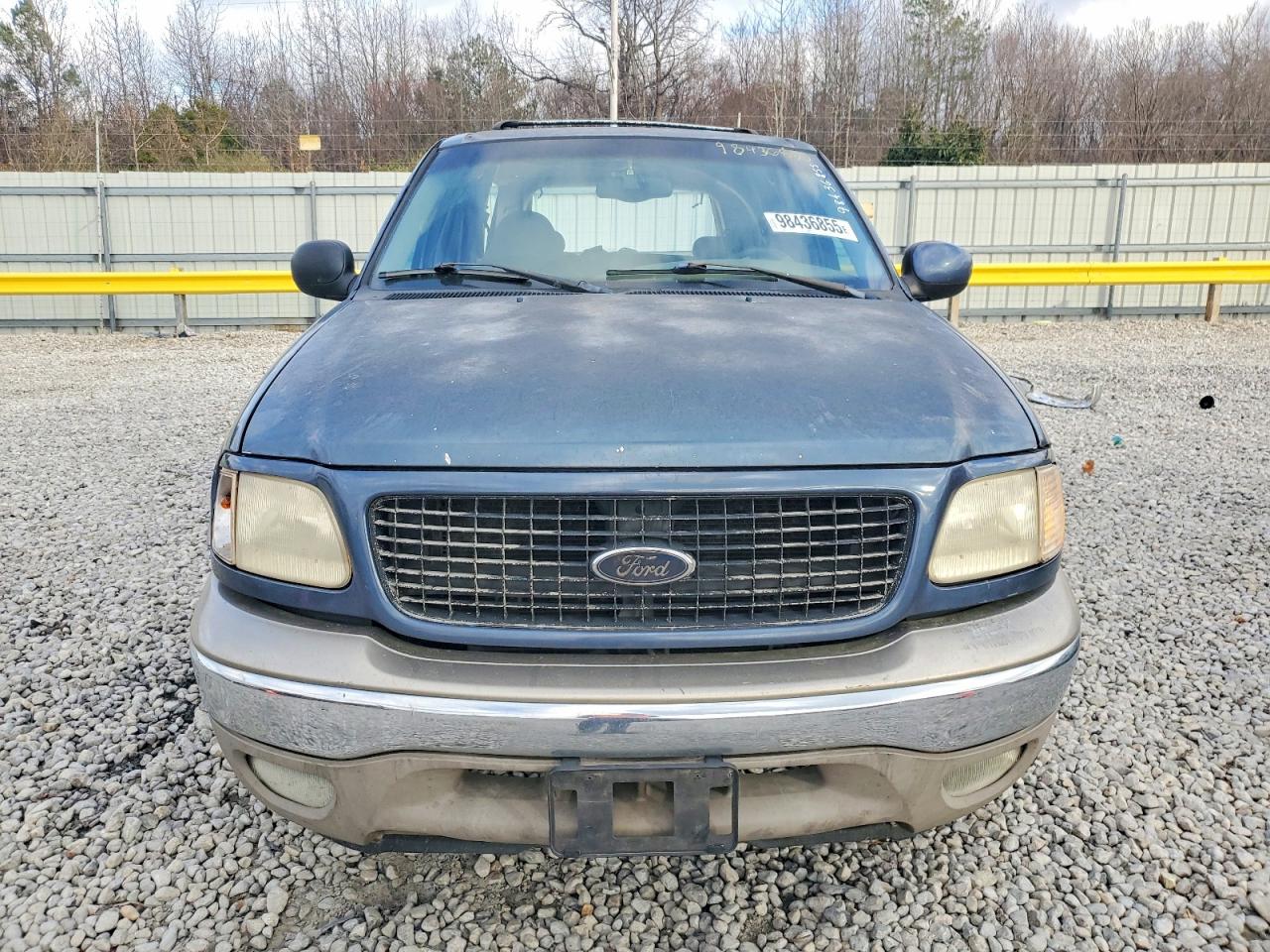 2001 Ford Expedition Eddie Bauer Blue vin: 1FMEU17L11LA32385
