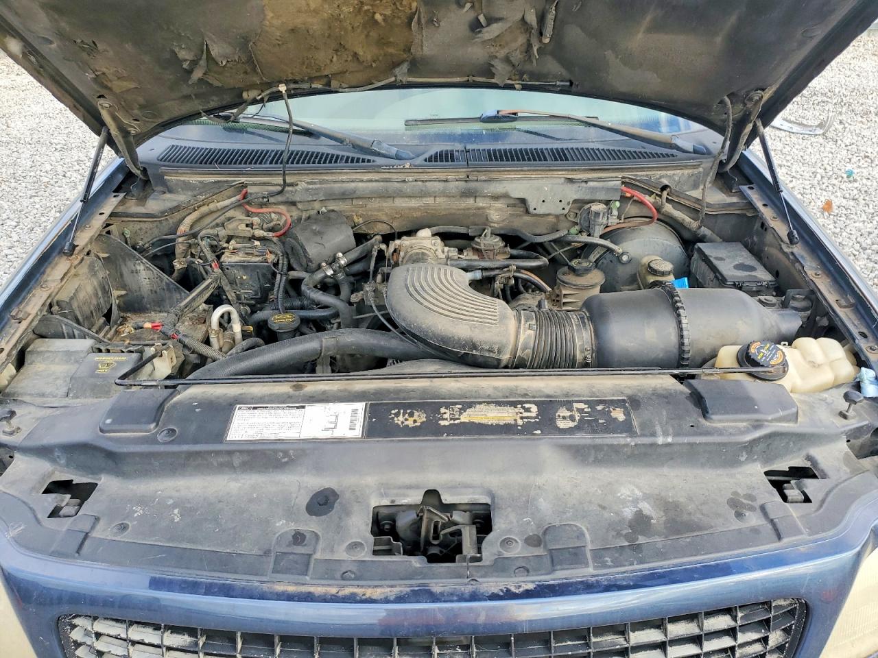 2001 Ford Expedition Eddie Bauer Blue vin: 1FMEU17L11LA32385