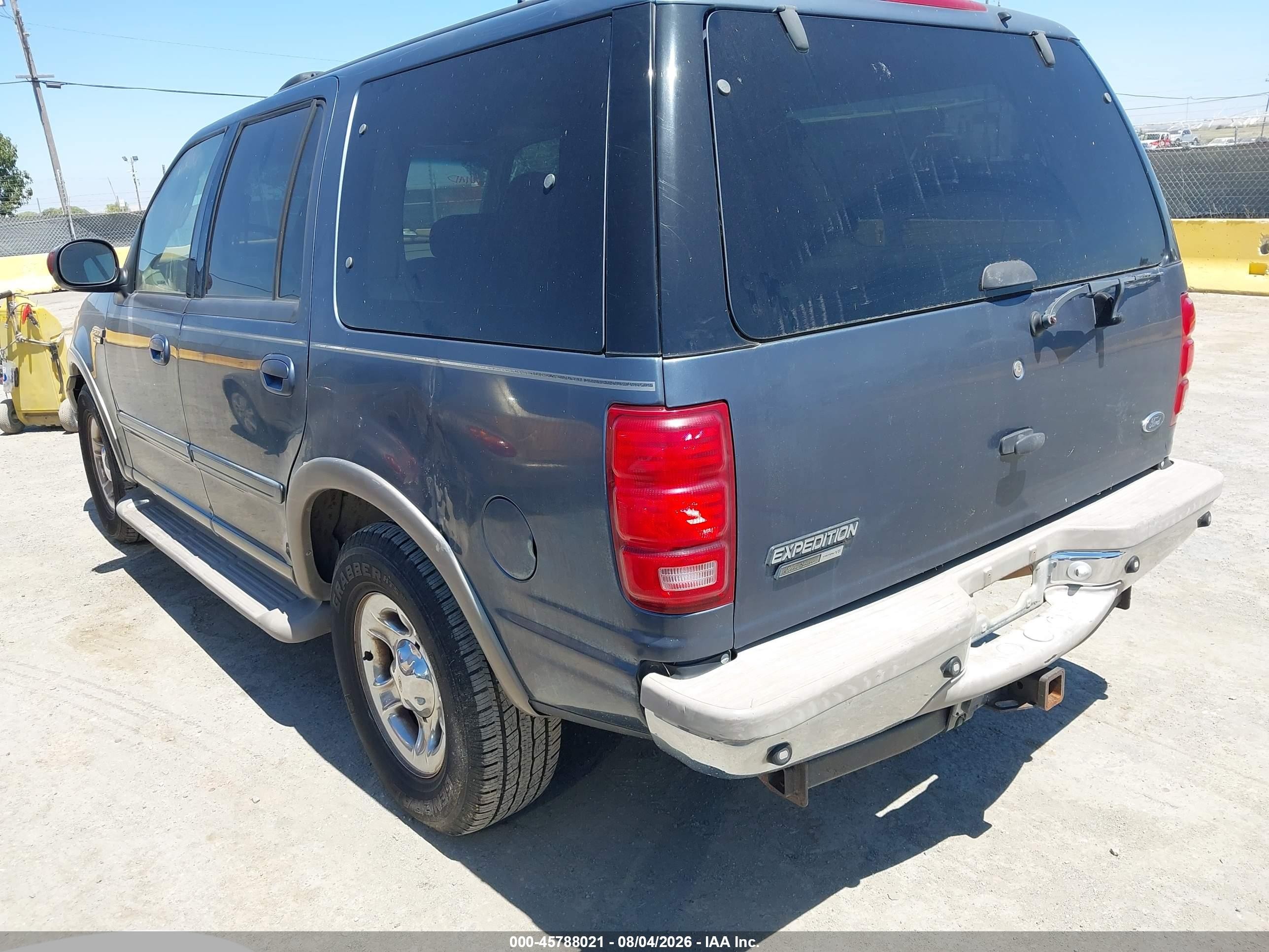 2001 Ford Expedition Eddie Bauer Blue vin: 1FMEU17L41LB31251