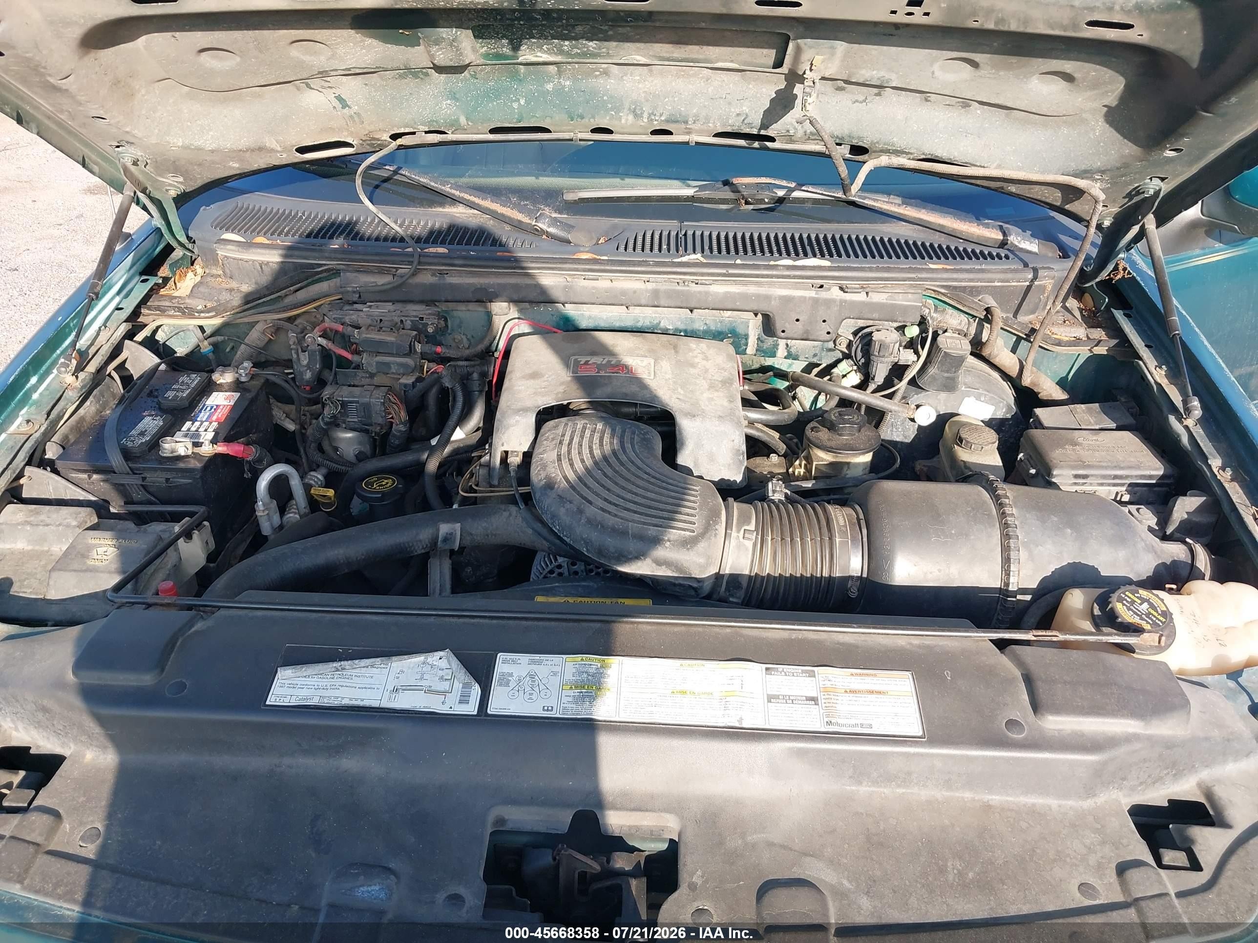 1997 Ford Expedition Eddie Bauer/xlt Green vin: 1FMEU17L5VLB38828
