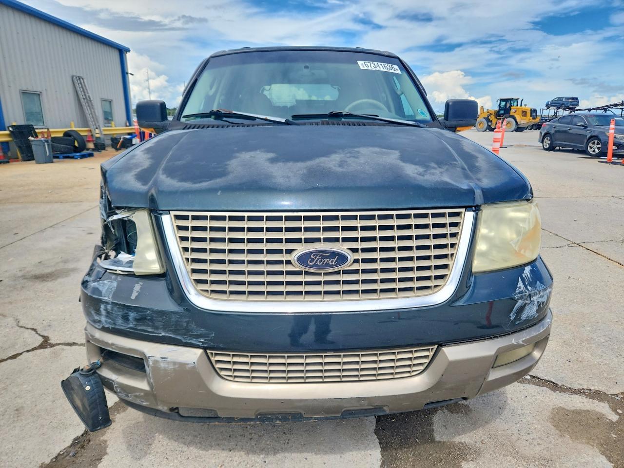 2003 Ford Expedition Eddie Bauer Зеленый vin: 1FMEU17L63LA00616