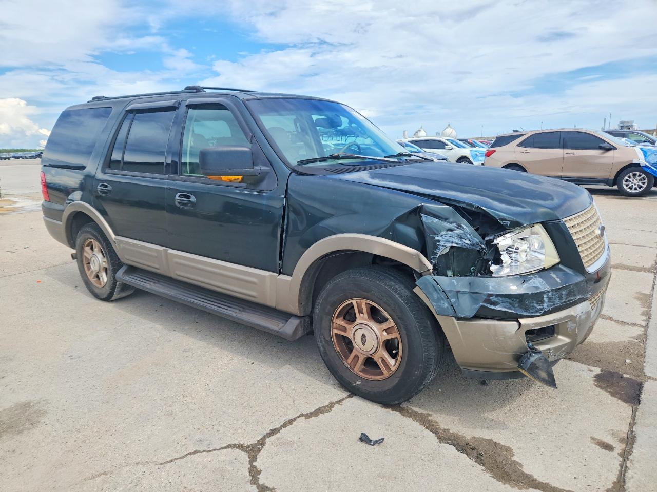 2003 Ford Expedition Eddie Bauer Зеленый vin: 1FMEU17L63LA00616
