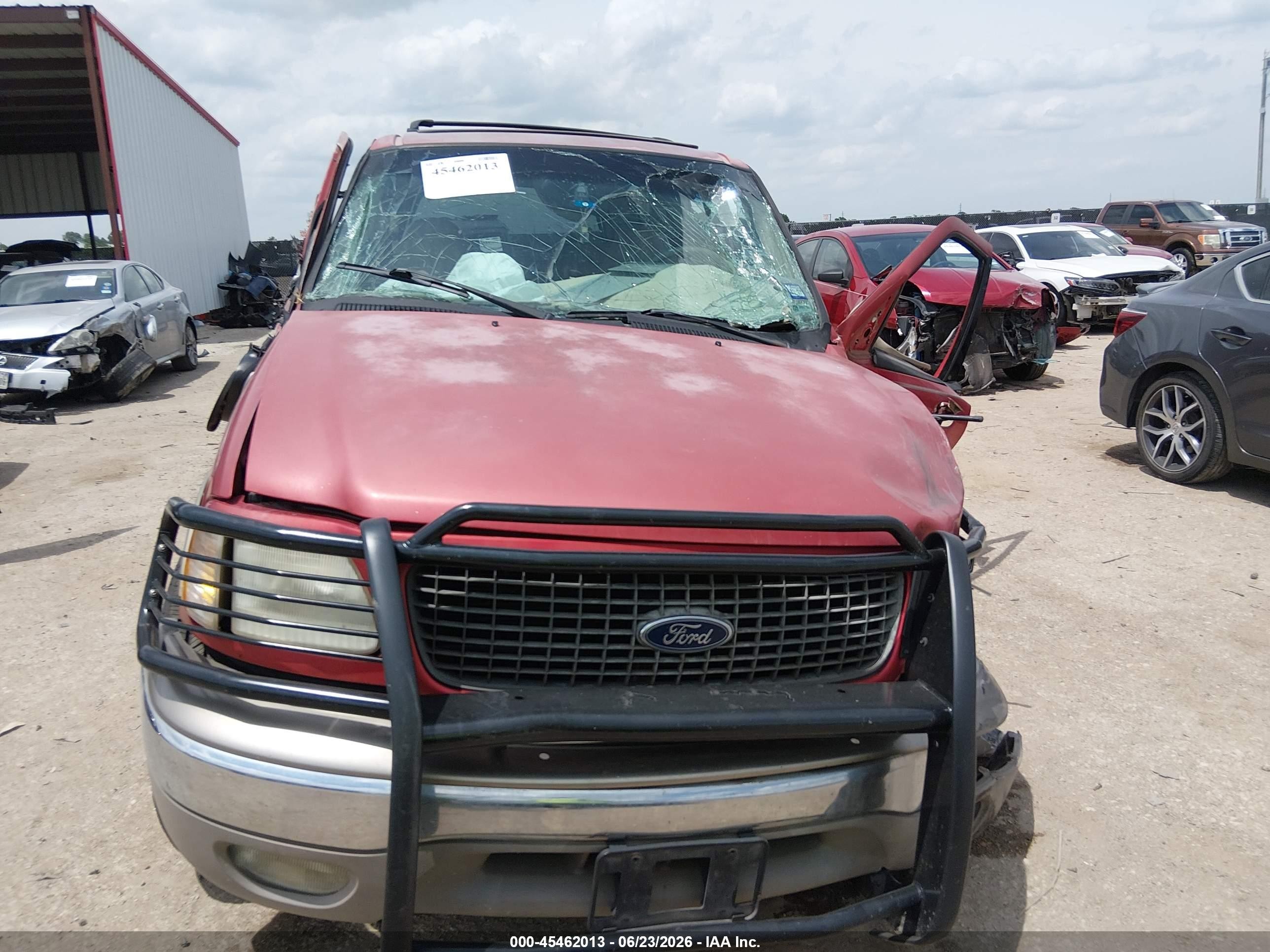 2000 Ford Expedition Eddie Bauer Red vin: 1FMEU17L8YLB86814
