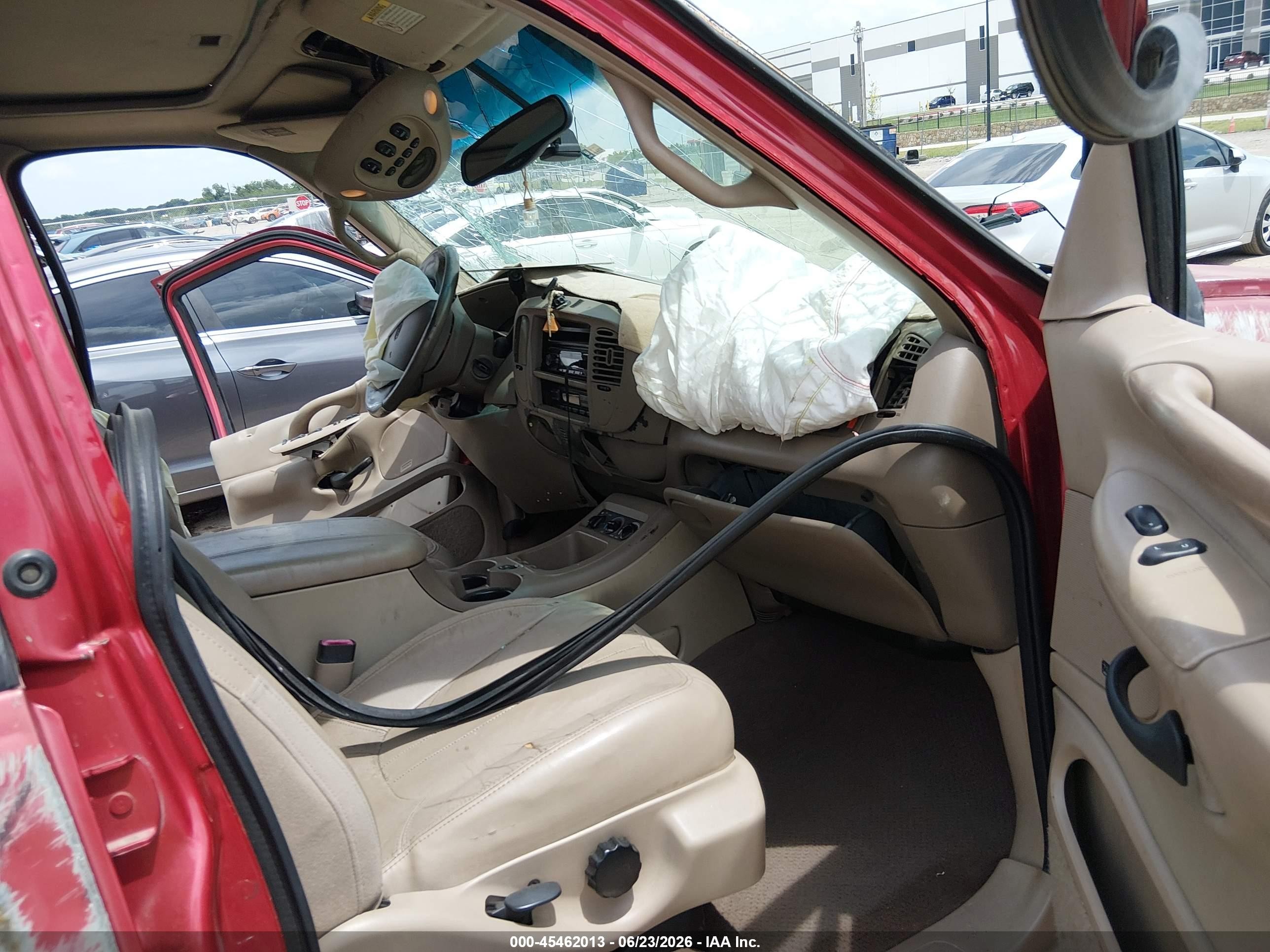 2000 Ford Expedition Eddie Bauer Red vin: 1FMEU17L8YLB86814
