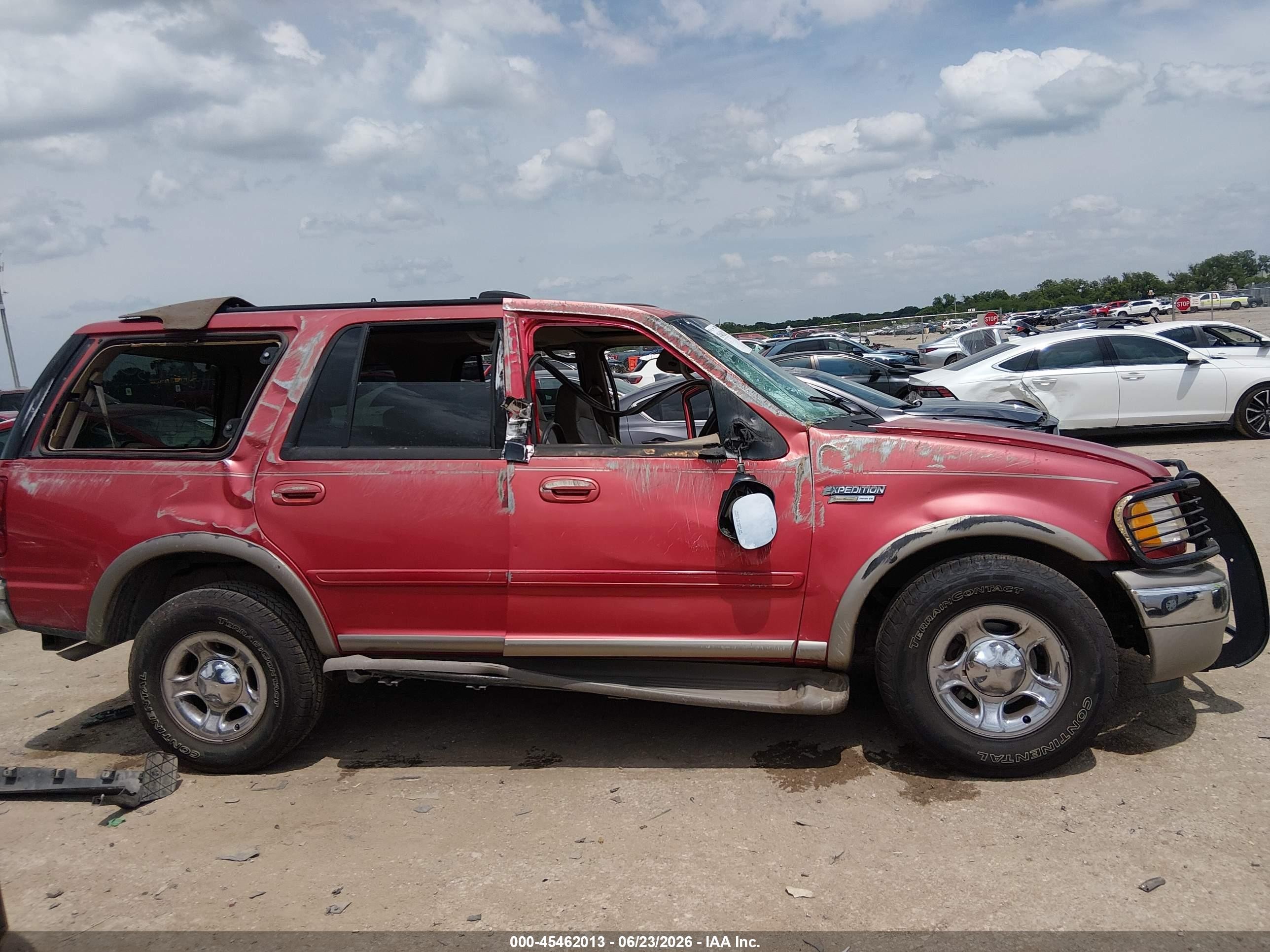 2000 Ford Expedition Eddie Bauer Red vin: 1FMEU17L8YLB86814