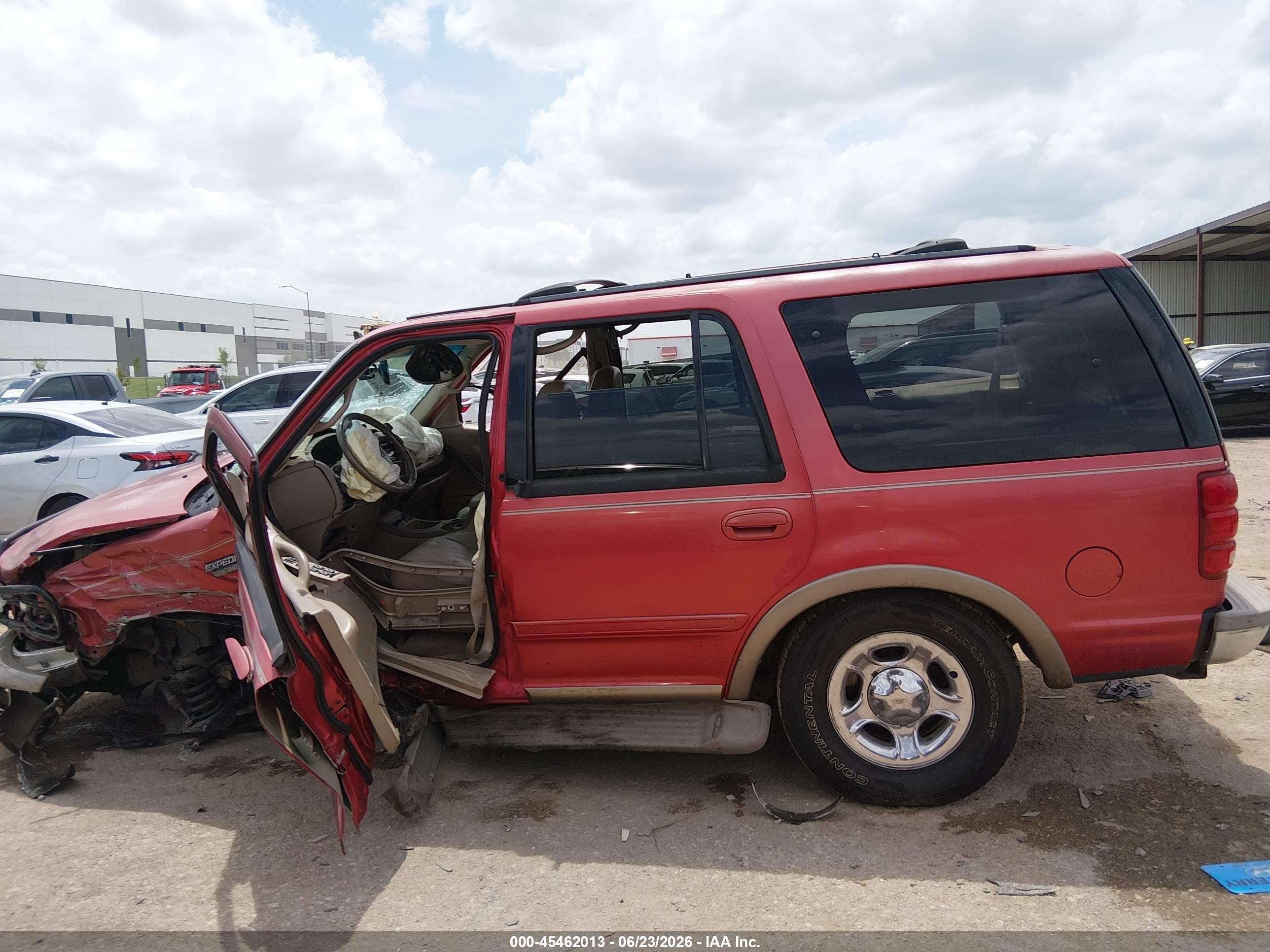 2000 Ford Expedition Eddie Bauer Red vin: 1FMEU17L8YLB86814