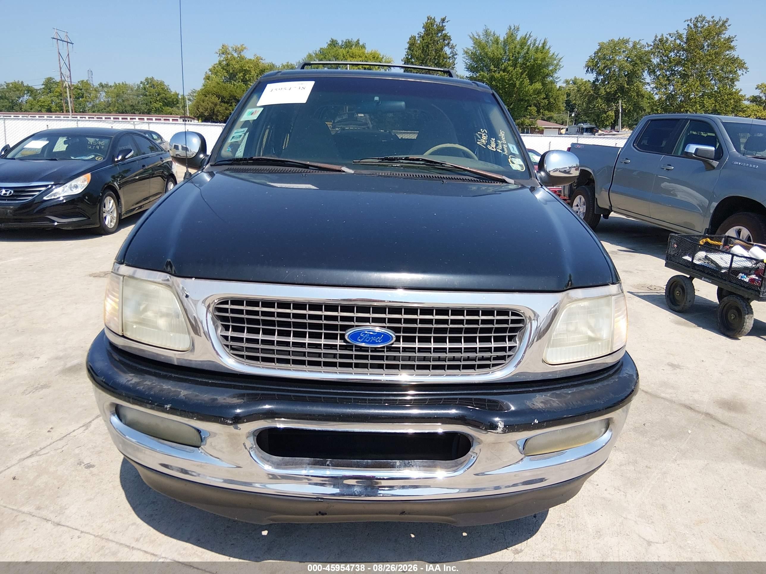 1997 Ford Expedition Eddie Bauer/xlt Black vin: 1FMEU17L9VLA52924