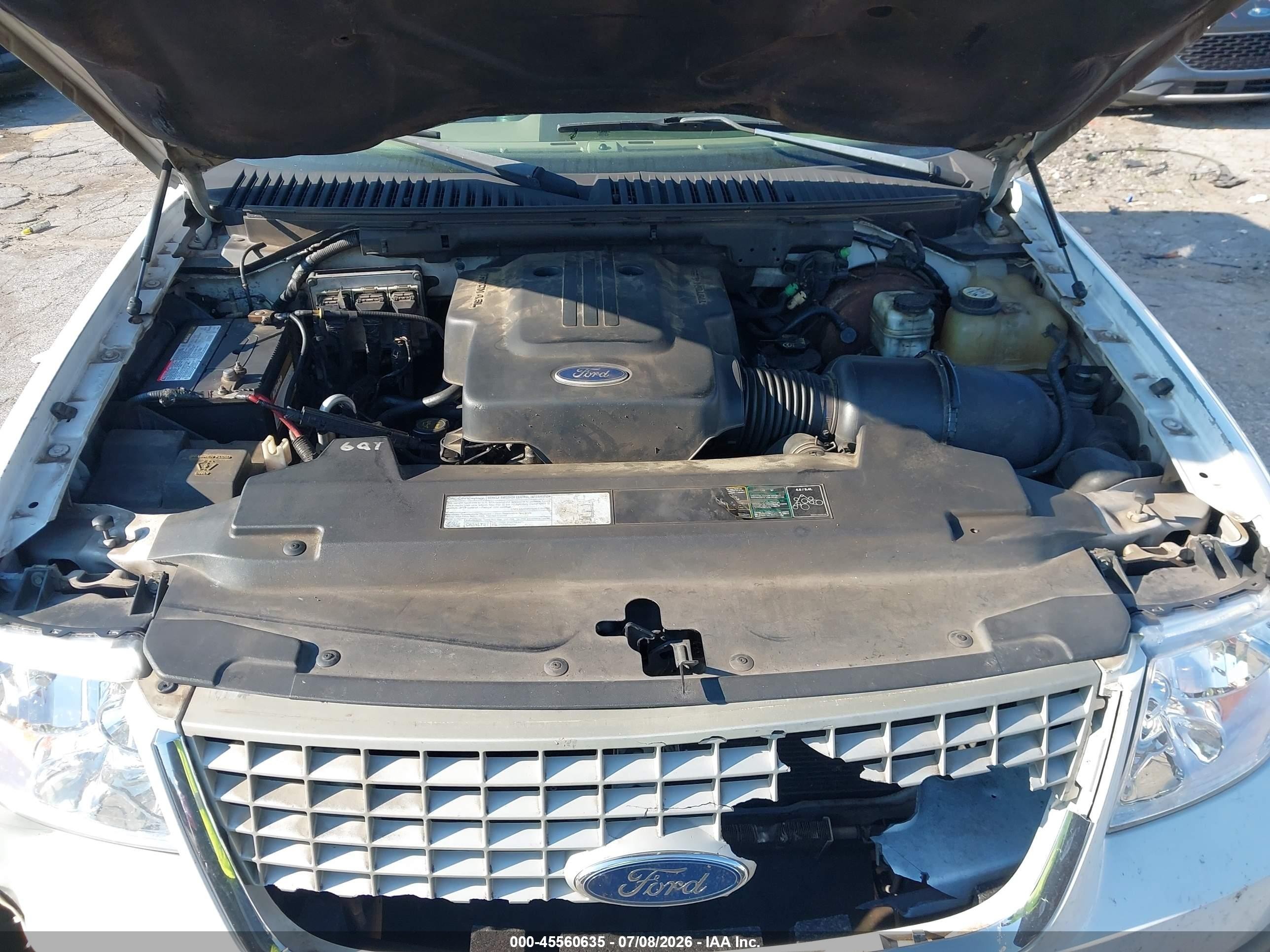 2003 Ford Expedition Eddie Bauer White vin: 1FMEU17W03LB81206