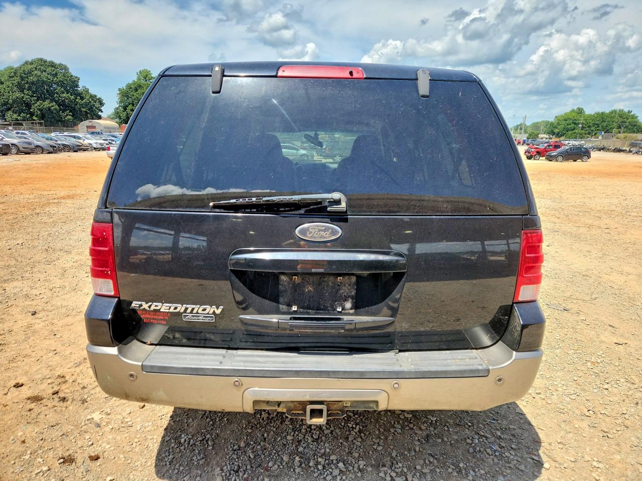 2003 Ford Expedition Eddie Bauer Black vin: 1FMEU17W33LB25700