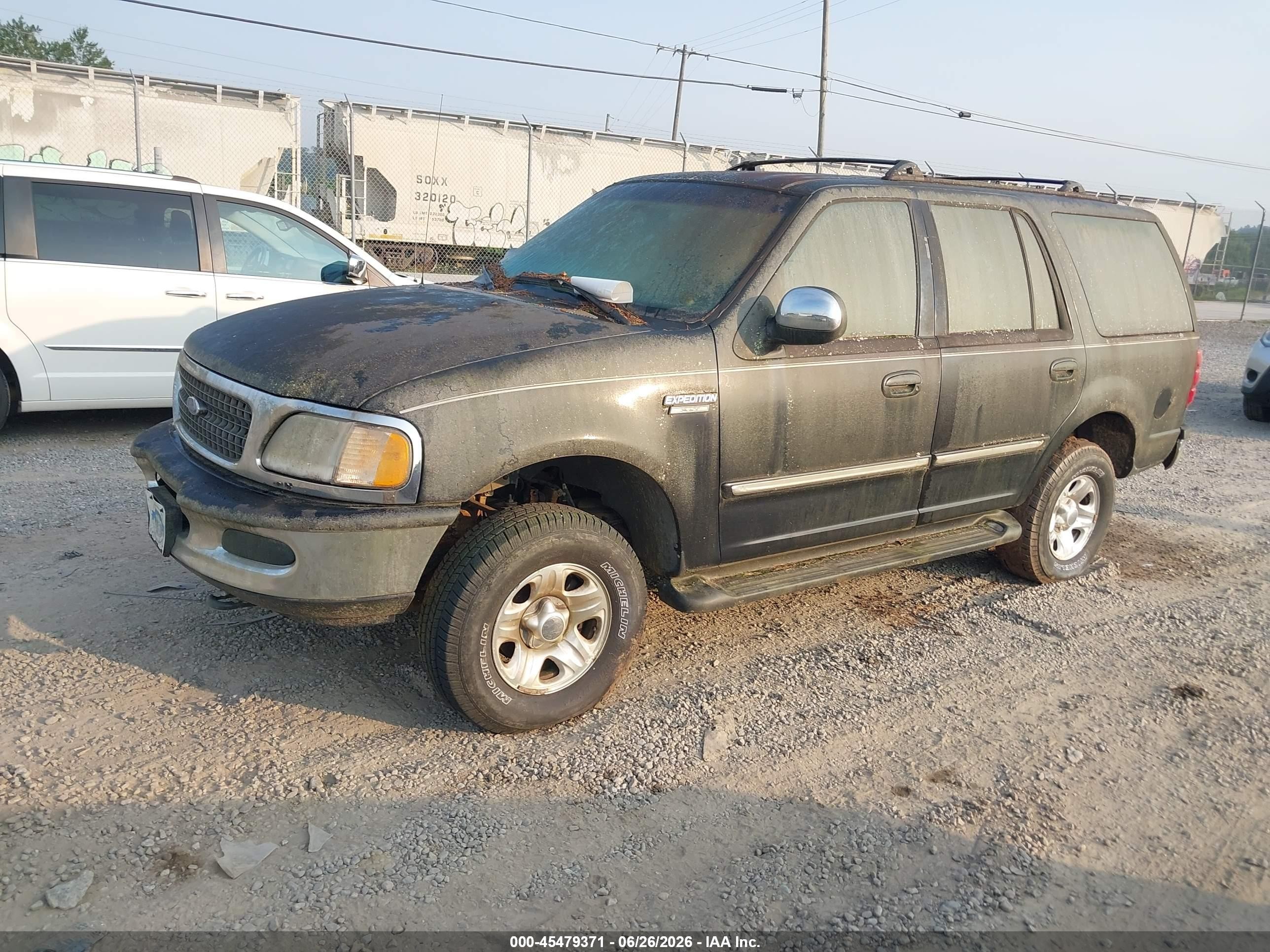 1997 Ford Expedition Eddie Bauer/xlt Black vin: 1FMEU18W8VLA33421