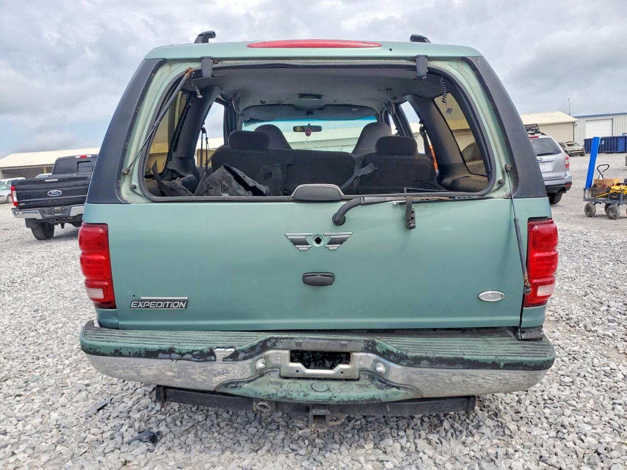 1997 Ford Expedition Green vin: 1FMEU18WXVLB07339