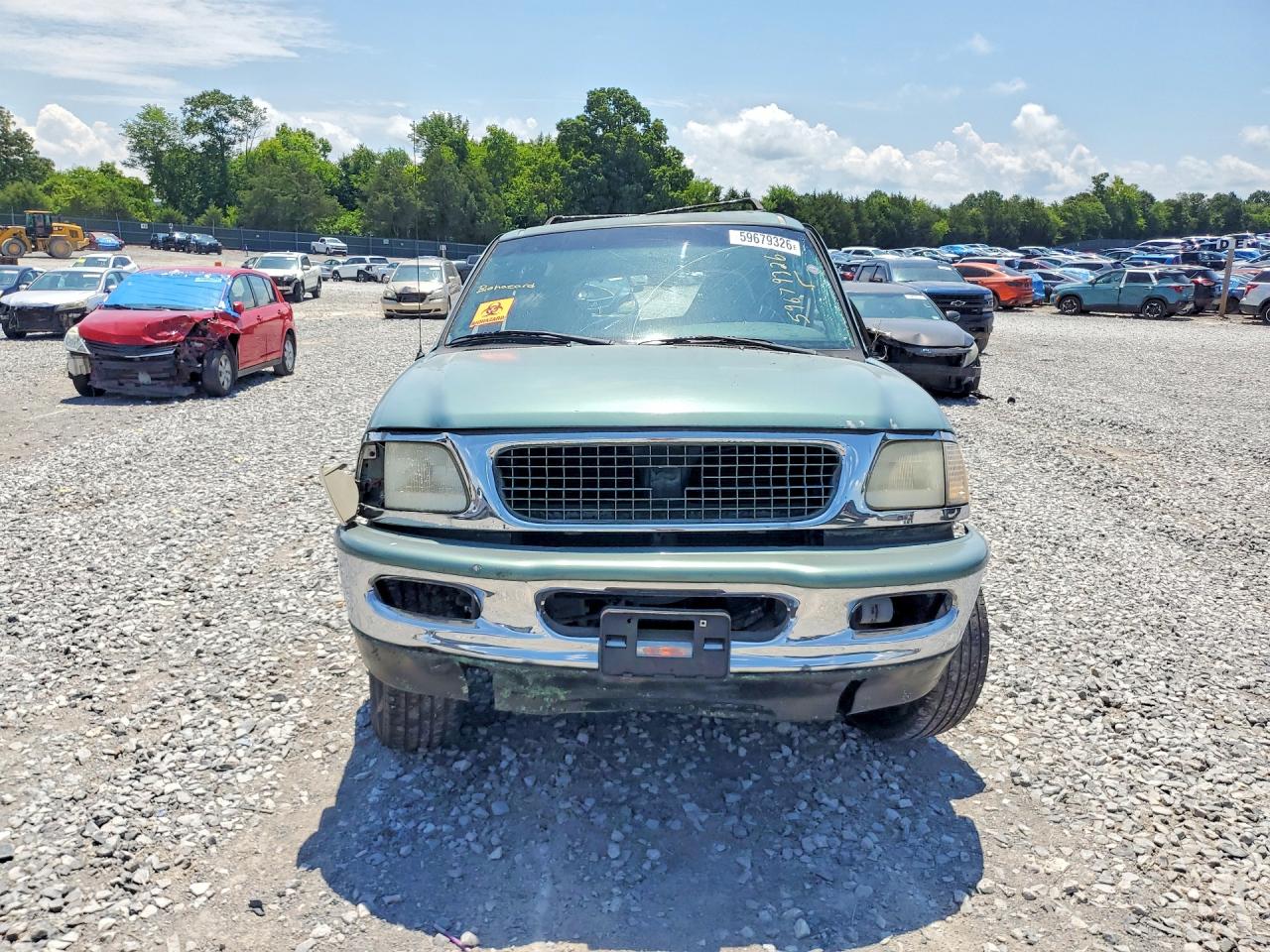 1997 Ford Expedition Green vin: 1FMEU18WXVLB07339